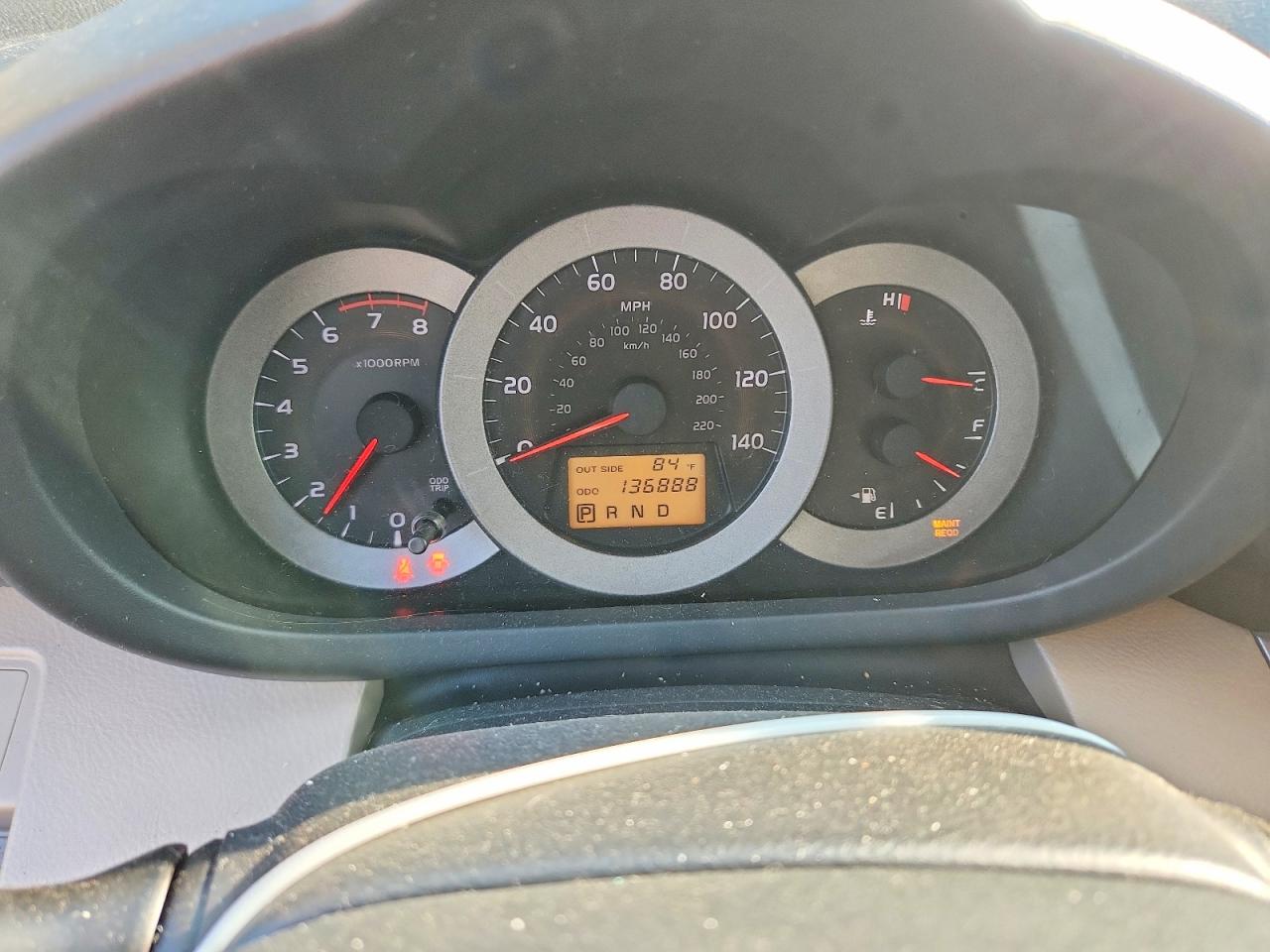 2008 Toyota Rav4 Base Black vin: JTMBD33V286063969