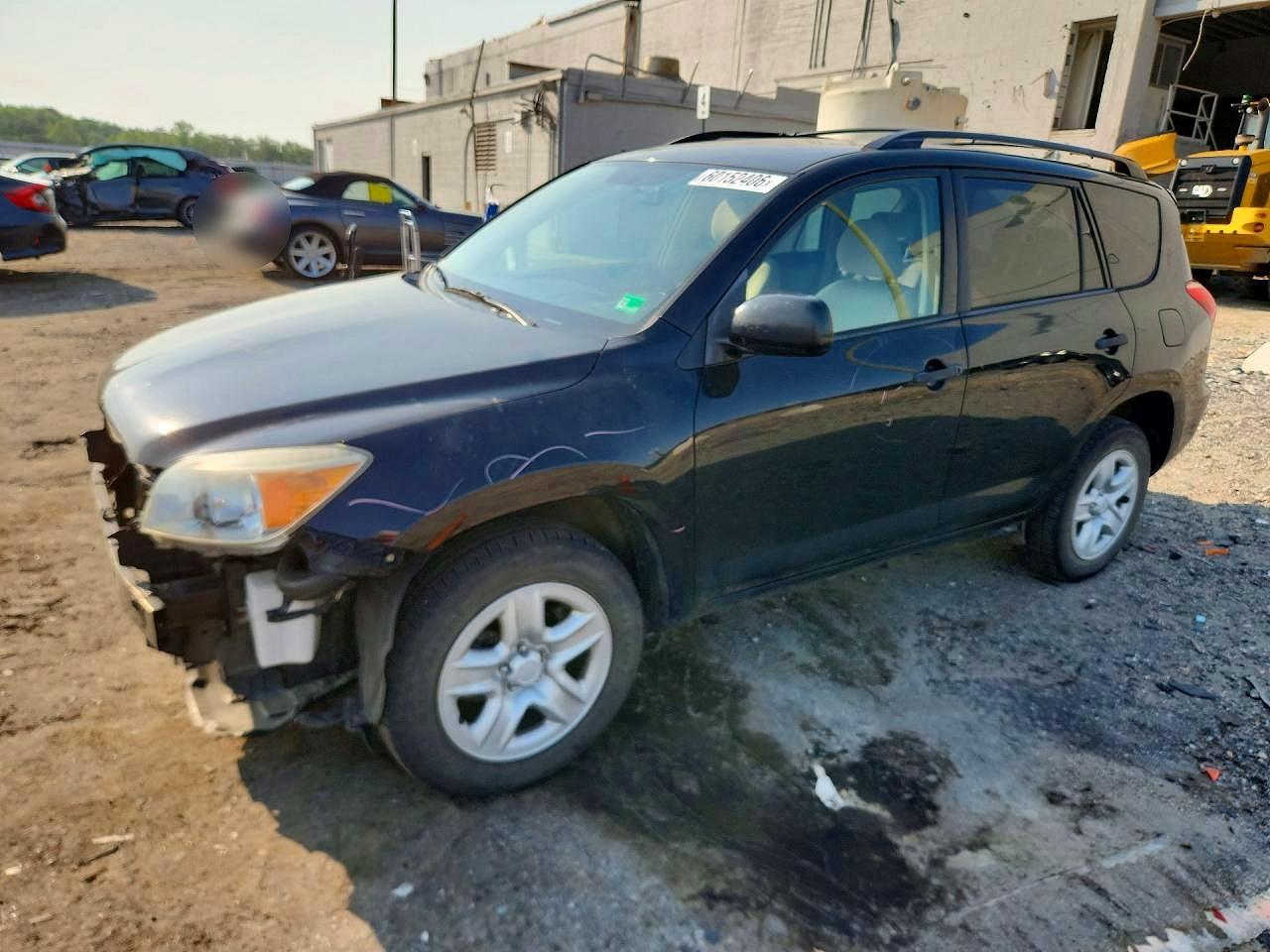 2008 Toyota Rav4 Base Black vin: JTMBD33V286063969