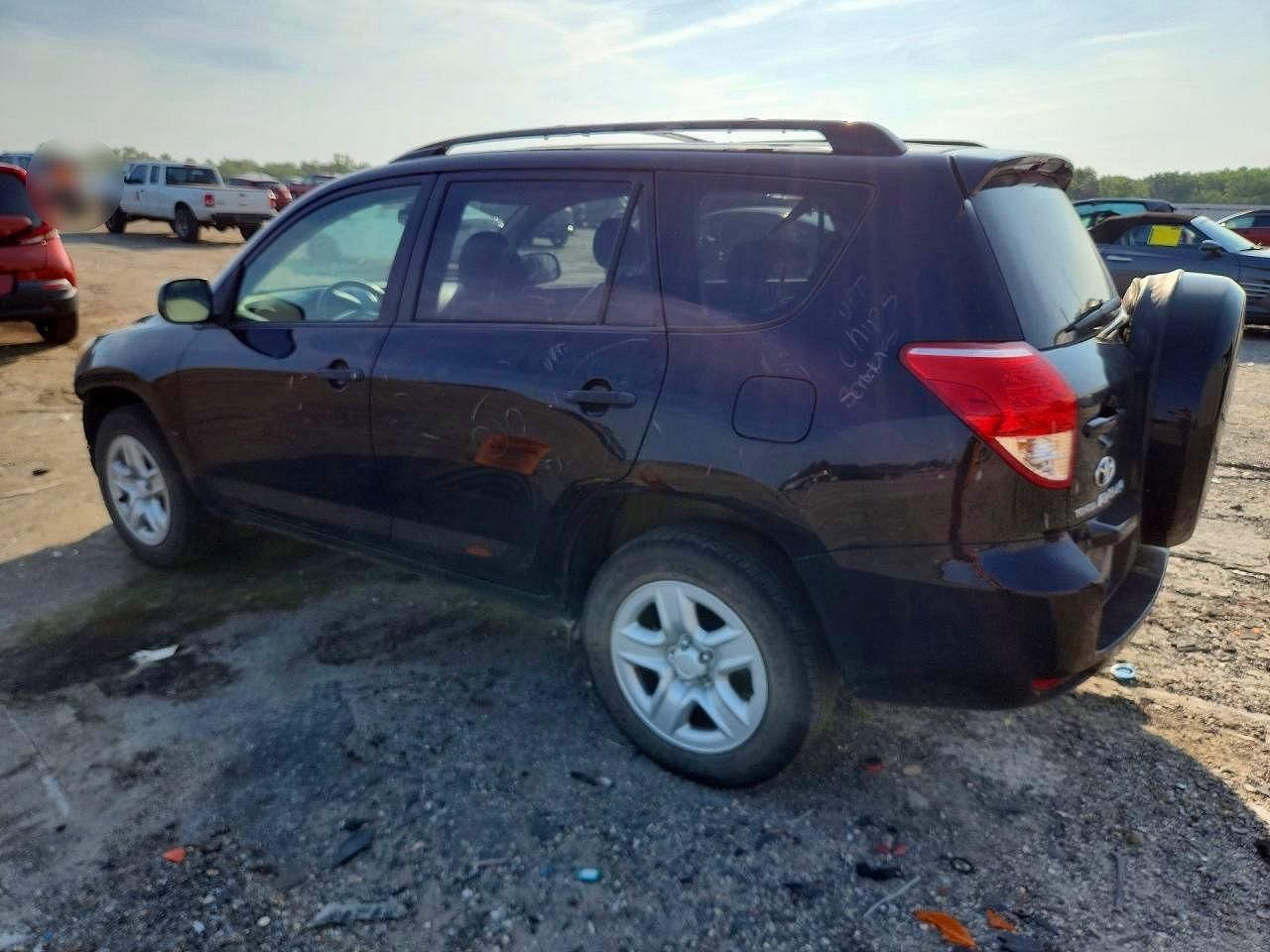 2008 Toyota Rav4 Base Black vin: JTMBD33V286063969