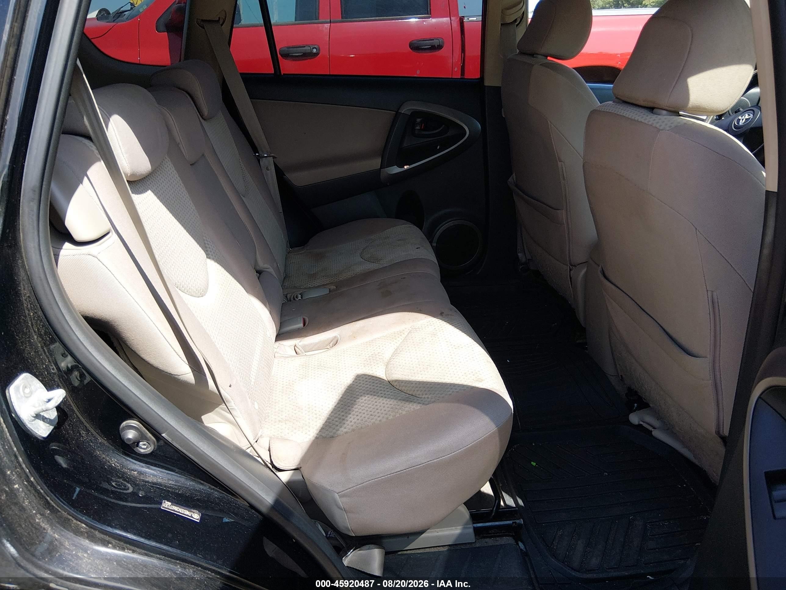 2008 Toyota Rav4   Black vin: JTMBD33V286071201