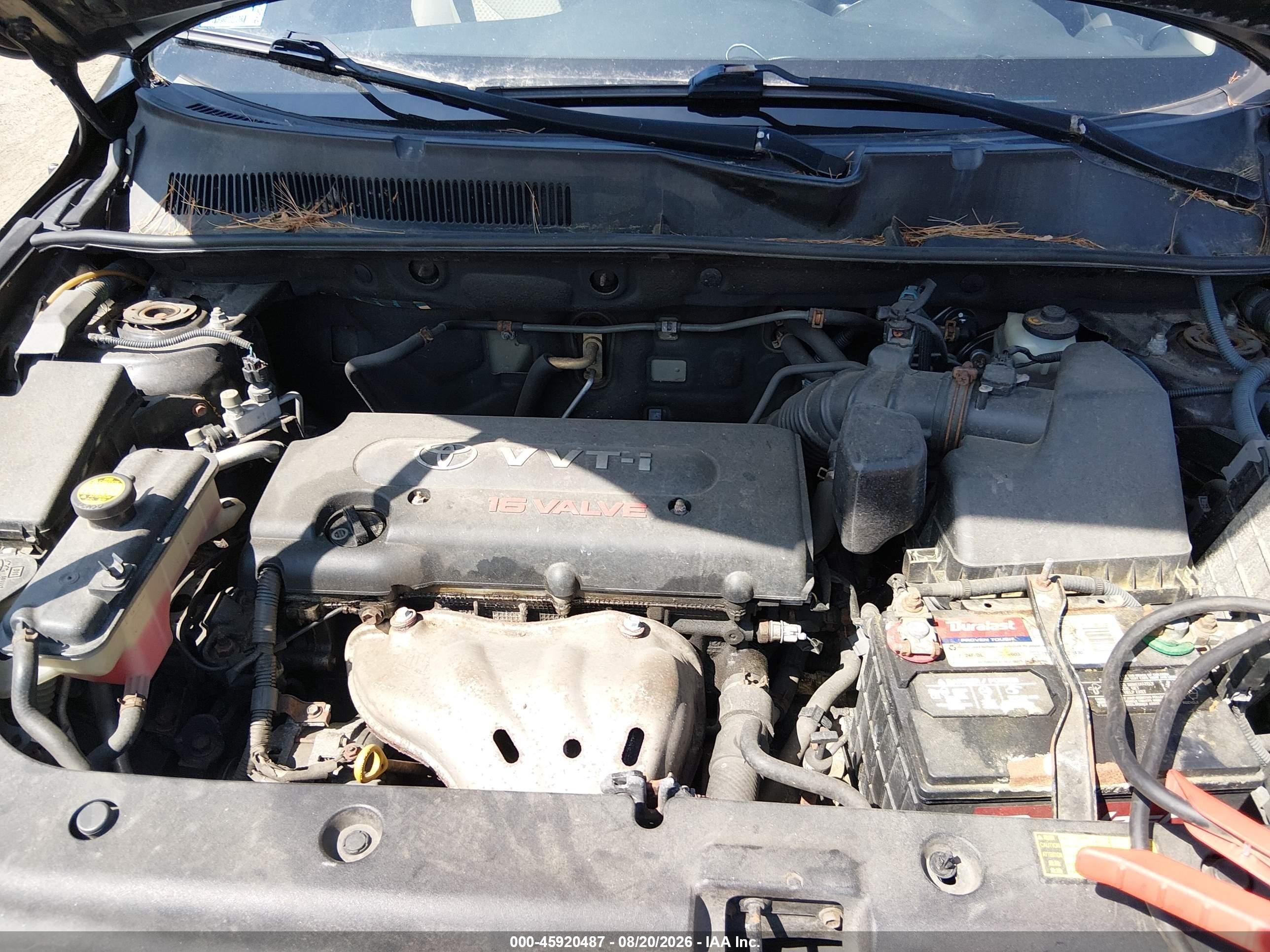 2008 Toyota Rav4   Black vin: JTMBD33V286071201
