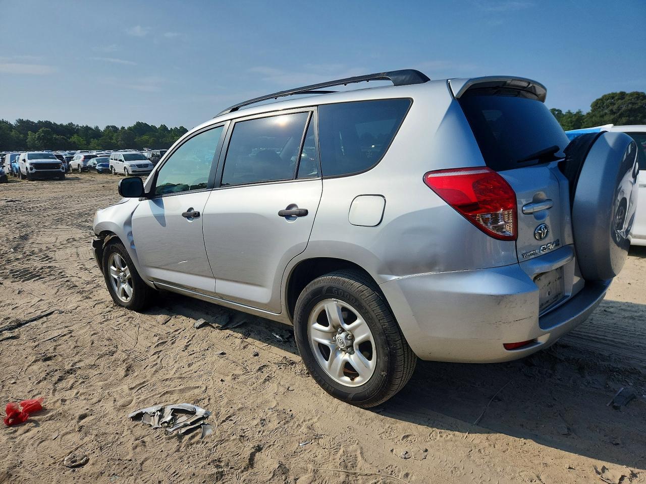 2008 Toyota Rav4 Base Серебряный vin: JTMBD33V286080061