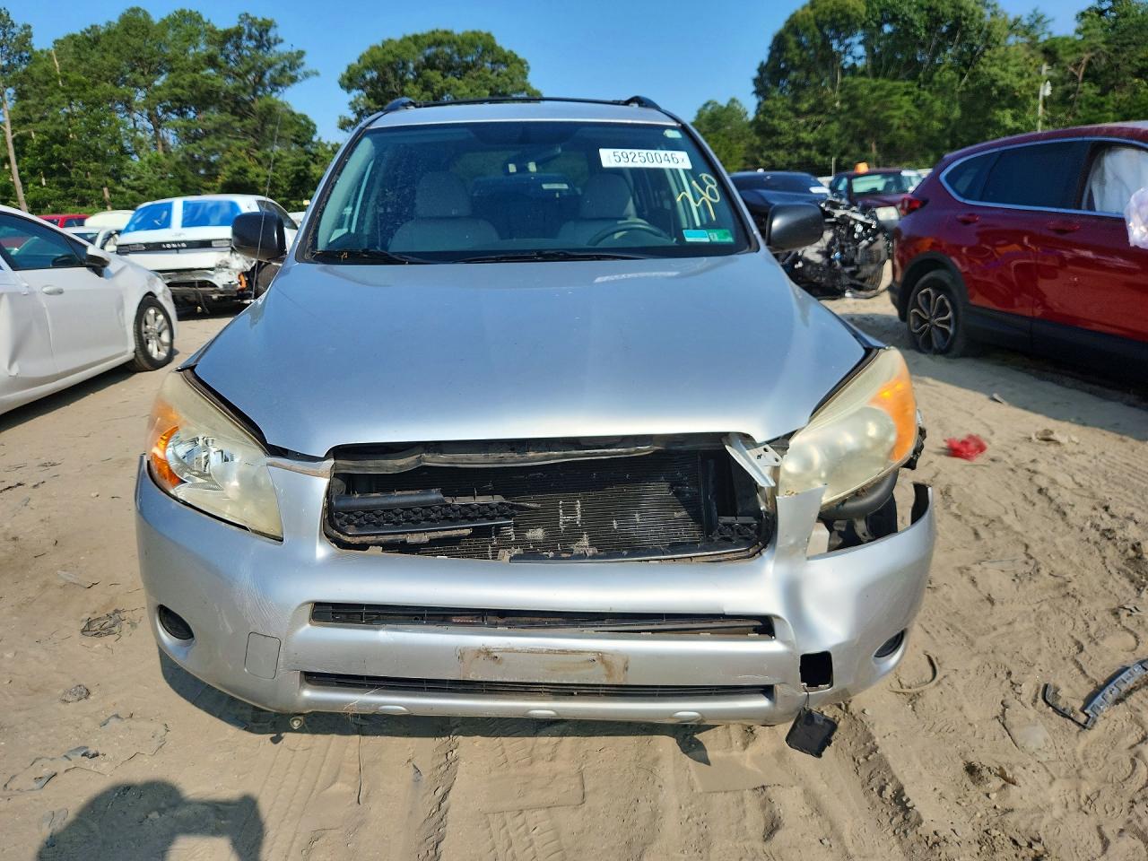 2008 Toyota Rav4 Base Серебряный vin: JTMBD33V286080061