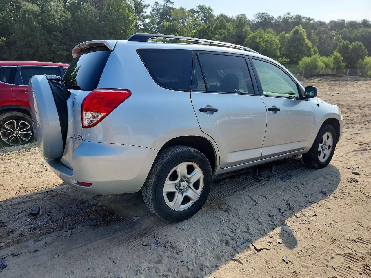 2008 Toyota Rav4 Base Серебряный vin: JTMBD33V286080061