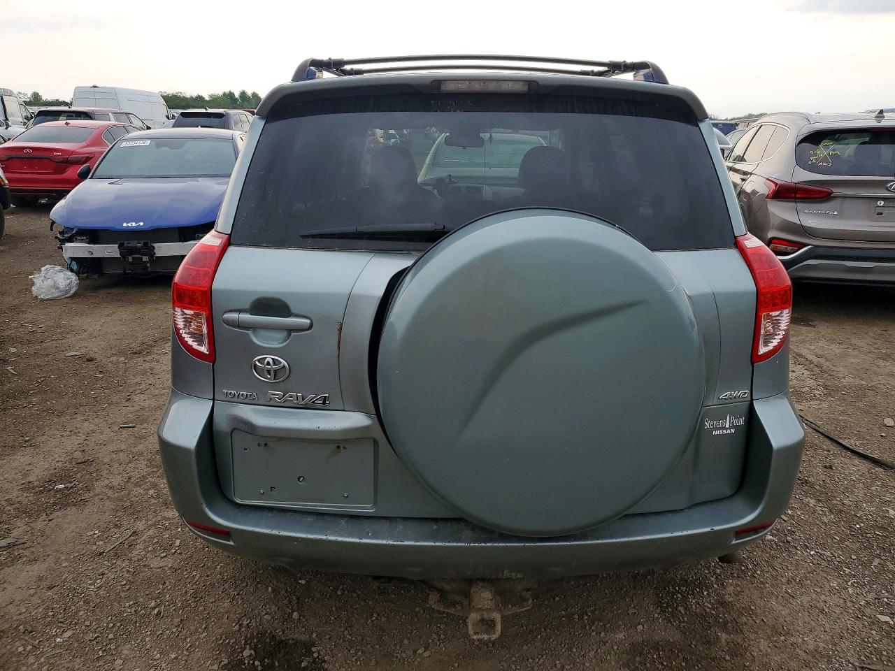 2006 Toyota Rav4 Base Blue vin: JTMBD33V365008580