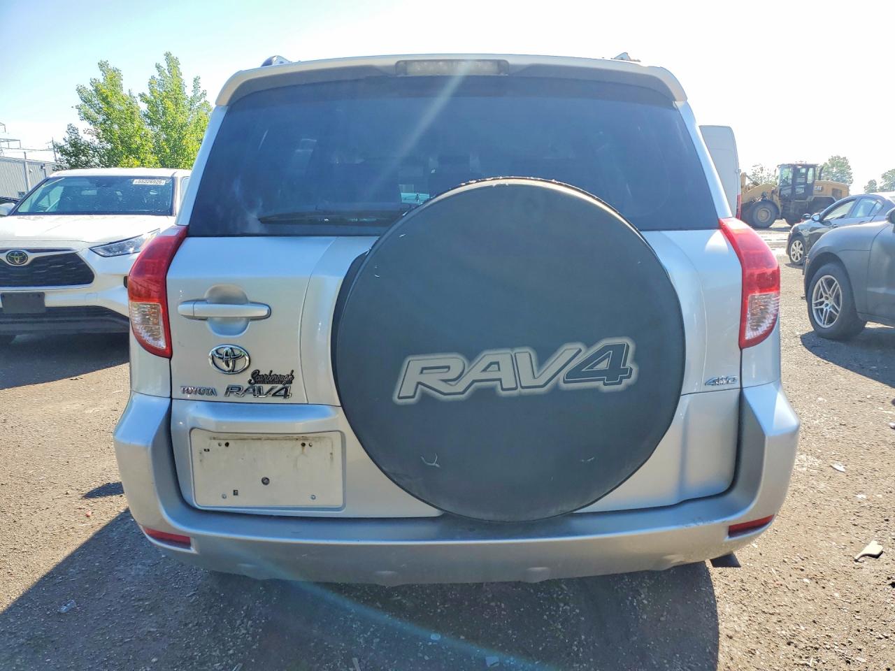 2006 Toyota Rav4 Base Silver vin: JTMBD33V366006631