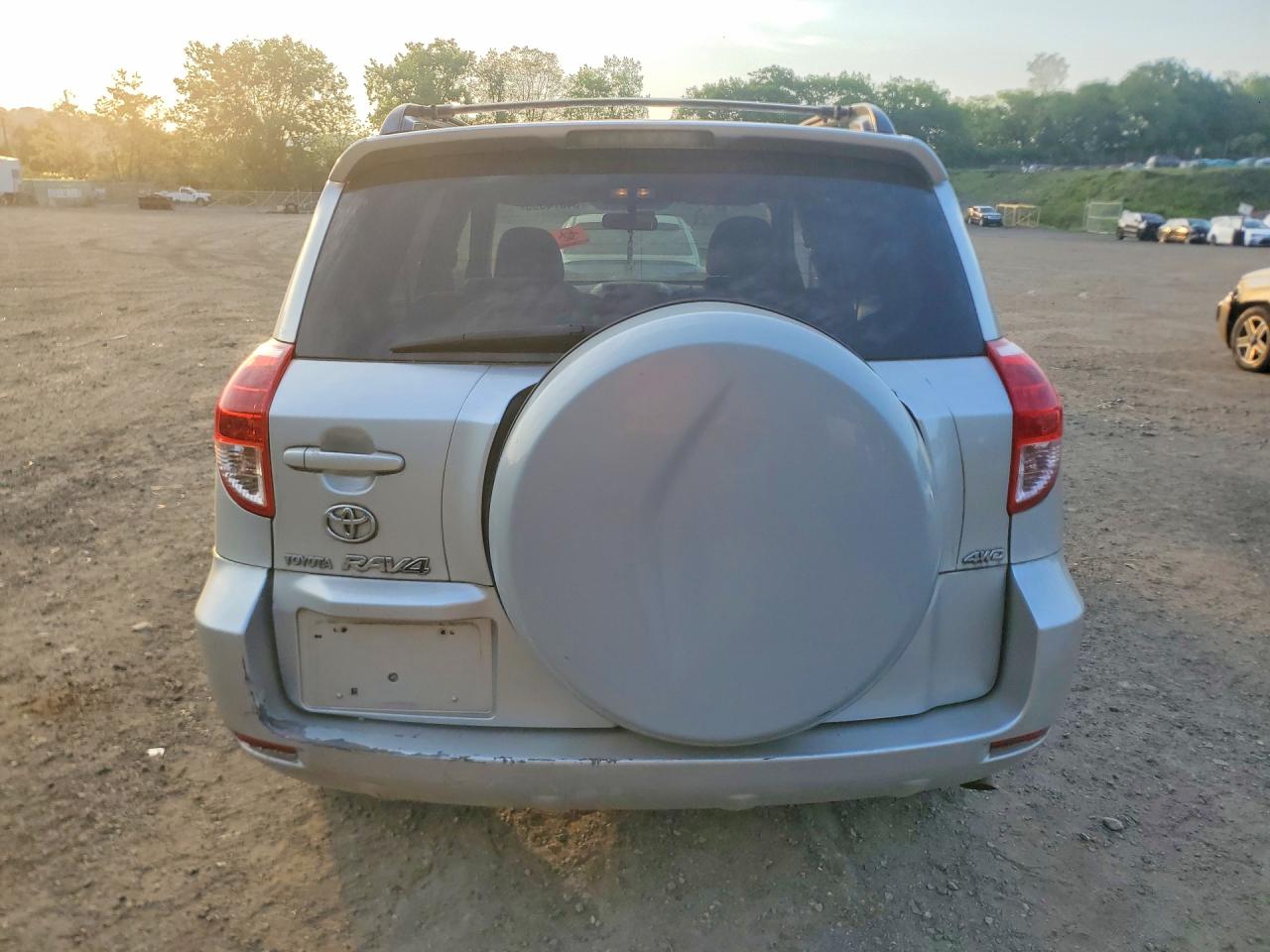 2006 Toyota Rav4 Base Silver vin: JTMBD33V366014115