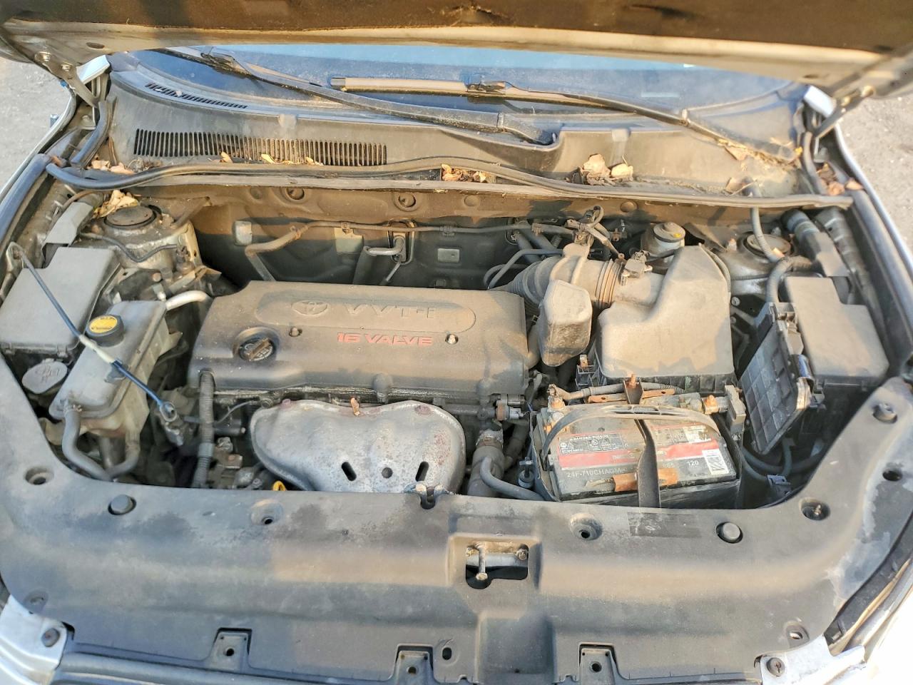 2006 Toyota Rav4 Base Silver vin: JTMBD33V366014115