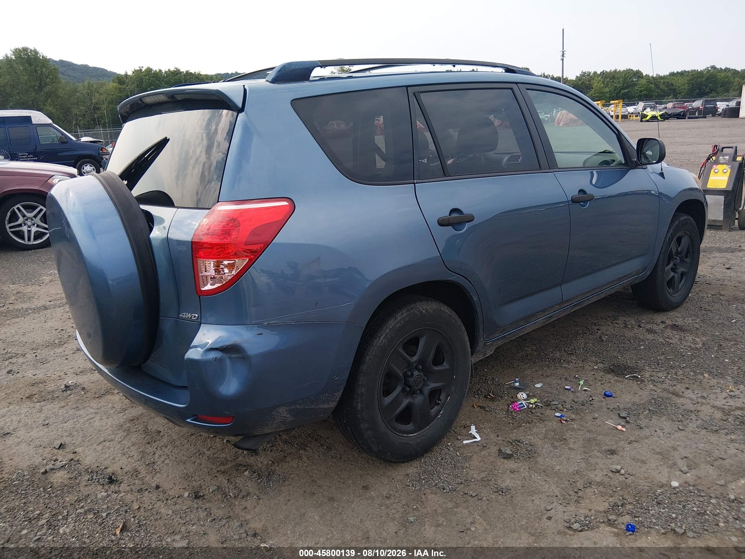 2007 Toyota Rav4   Blue vin: JTMBD33V375085984
