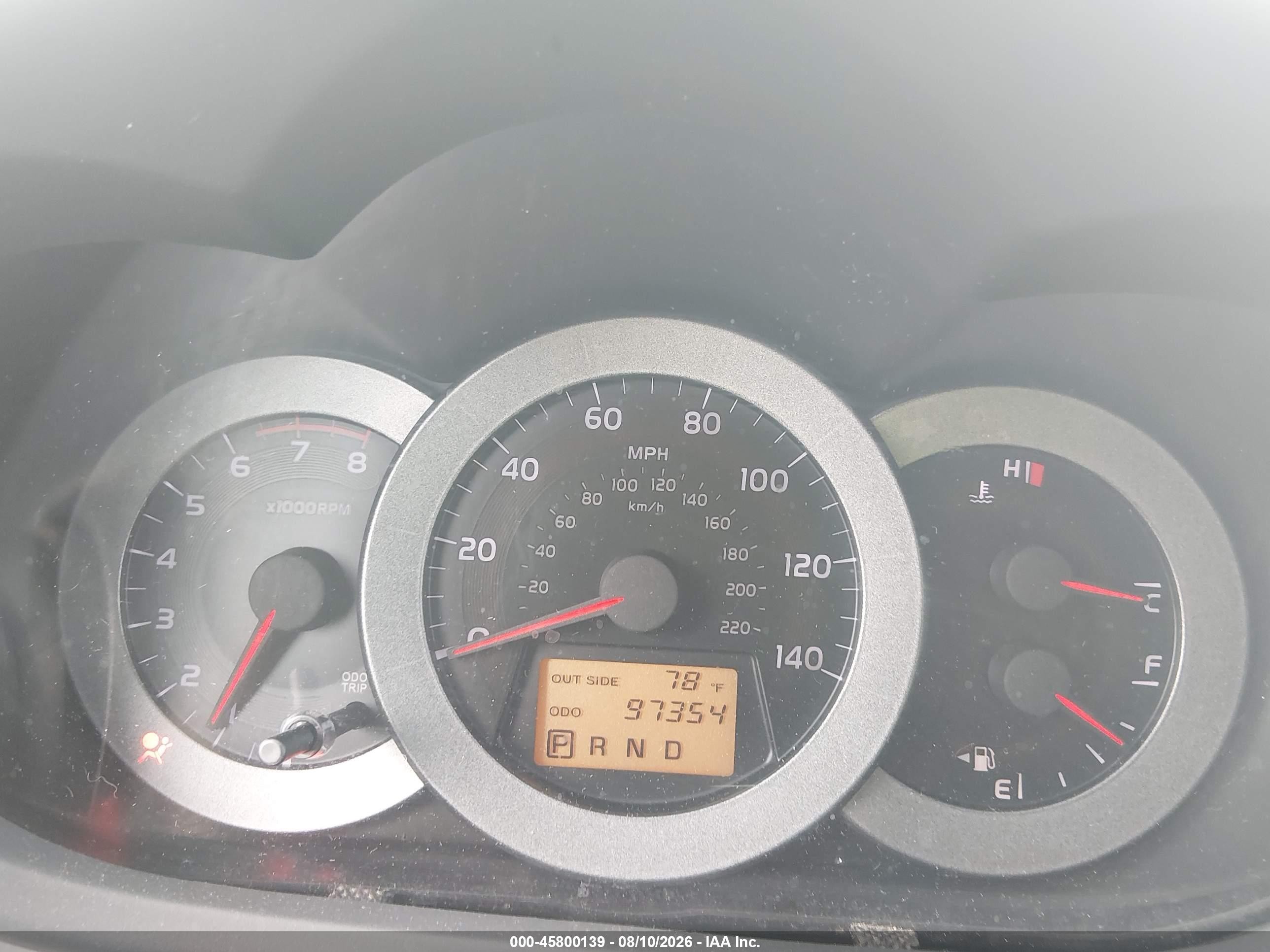 2007 Toyota Rav4   Blue vin: JTMBD33V375085984