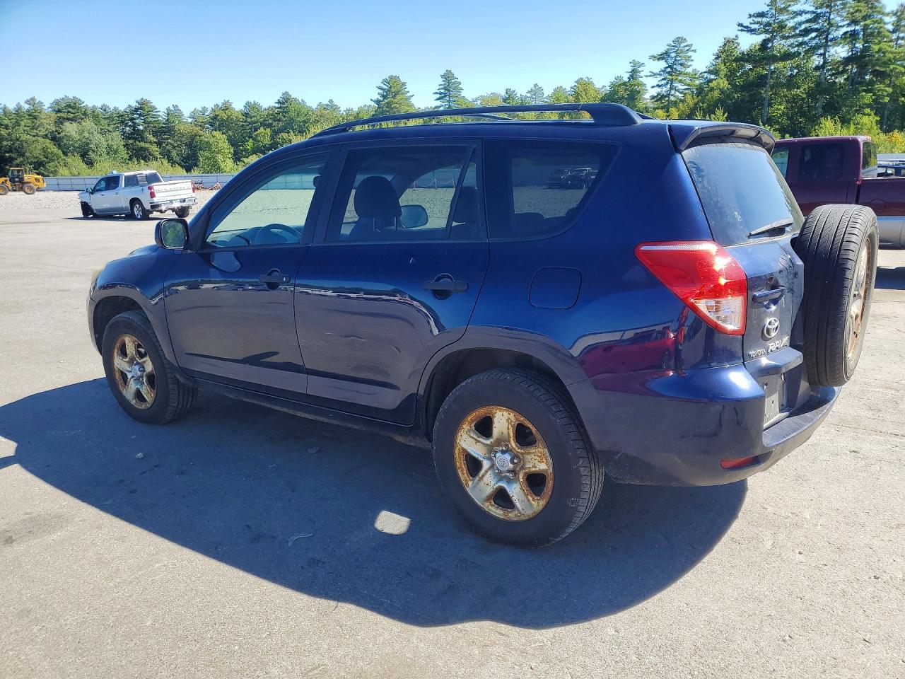 2007 Toyota Rav4 Base Blue vin: JTMBD33V375086892