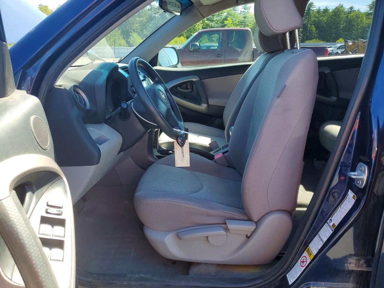 2007 Toyota Rav4 Base Blue vin: JTMBD33V375086892