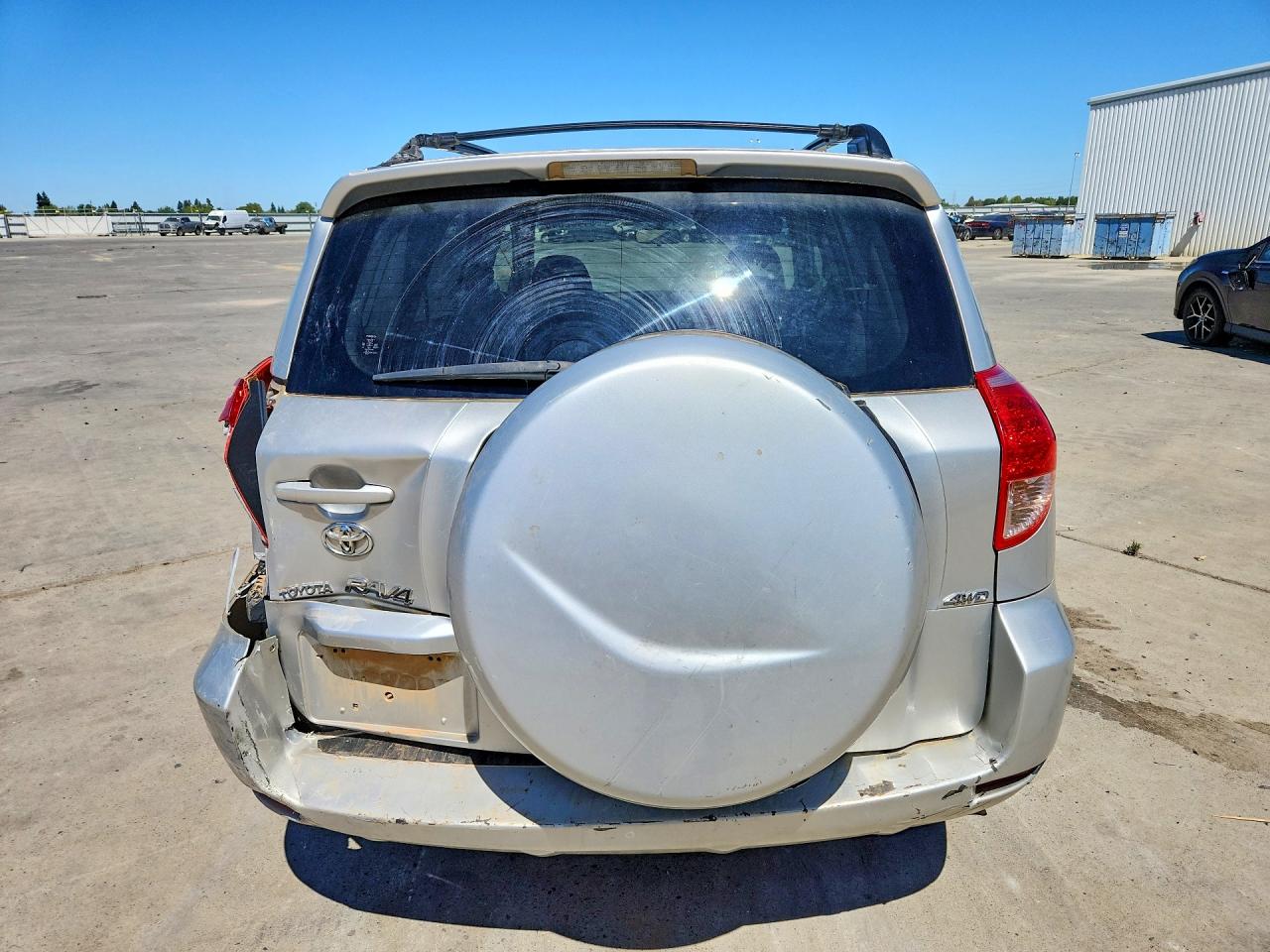 2007 Toyota Rav4 Base Silver vin: JTMBD33V375107871