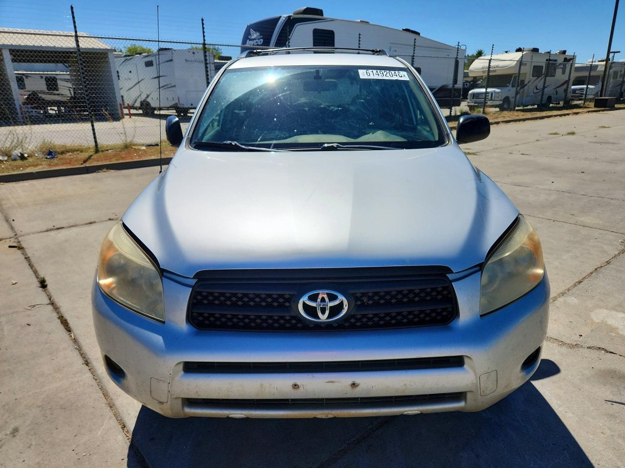 2007 Toyota Rav4 Base Silver vin: JTMBD33V375107871