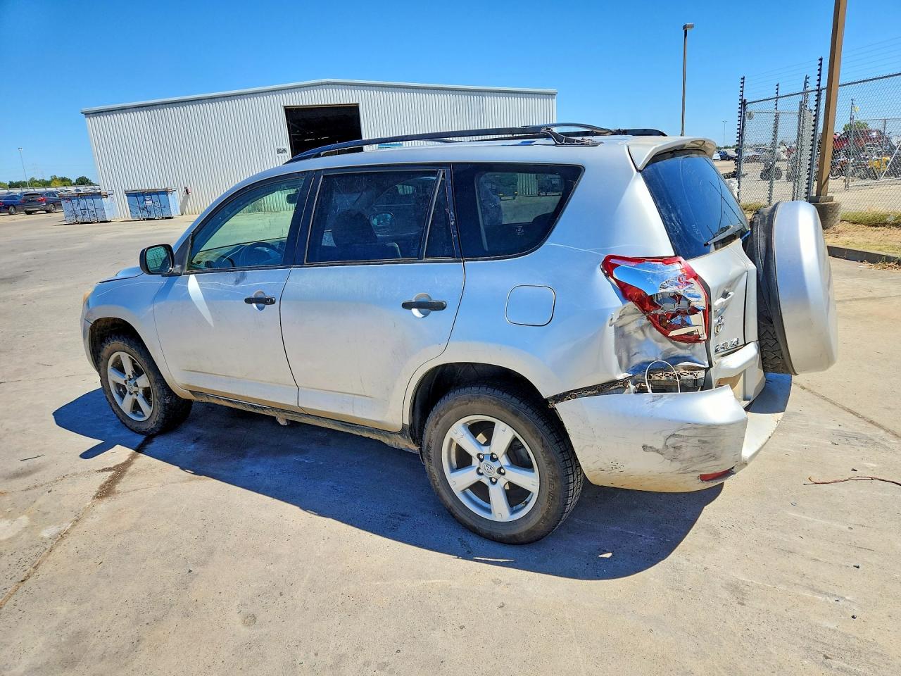 2007 Toyota Rav4 Base Silver vin: JTMBD33V375107871