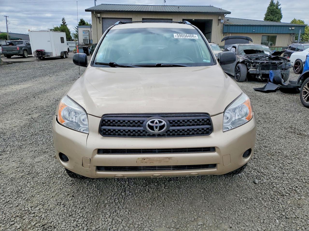 2007 Toyota Rav4 Base Beige vin: JTMBD33V376050744