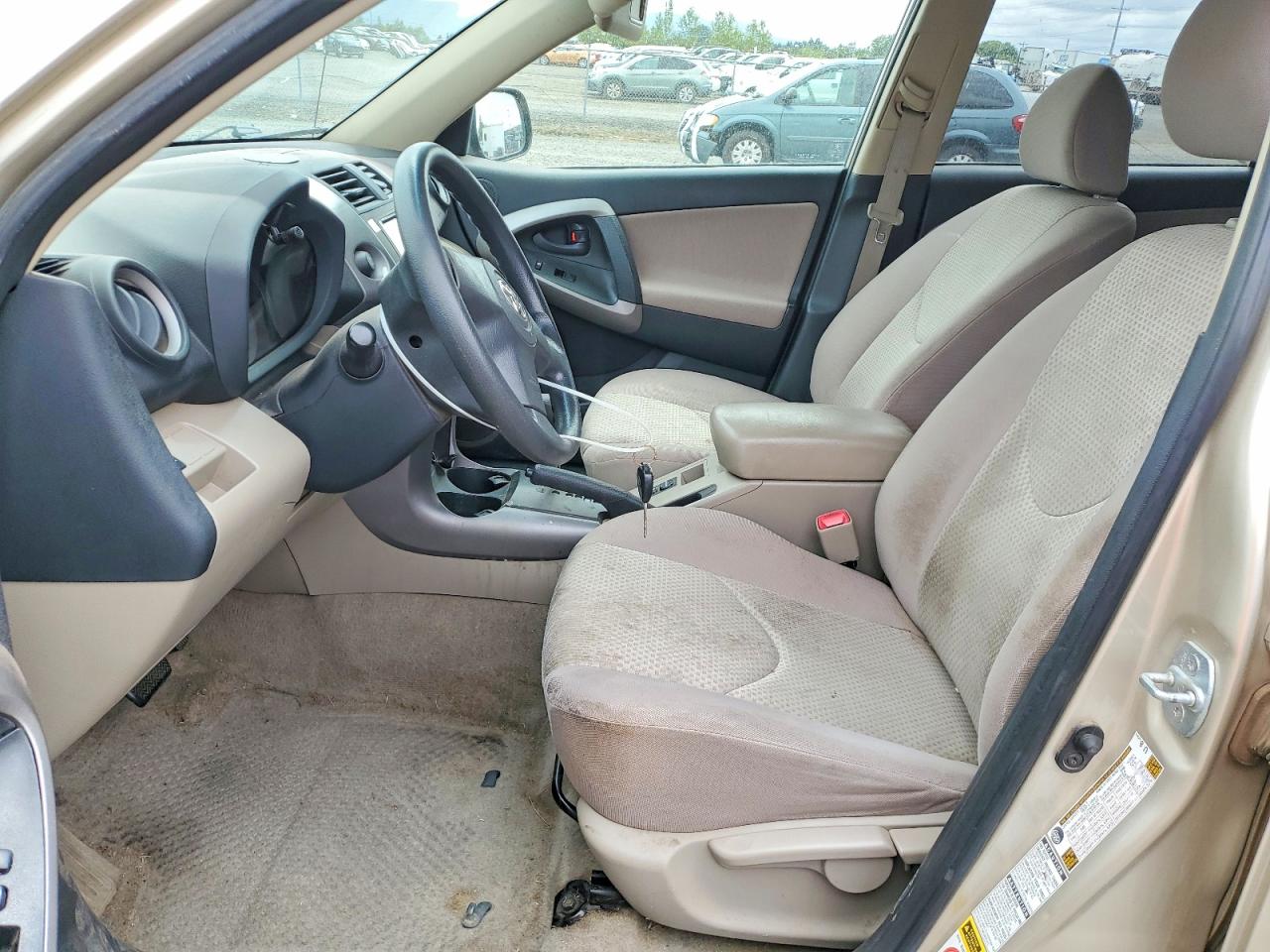 2007 Toyota Rav4 Base Beige vin: JTMBD33V376050744