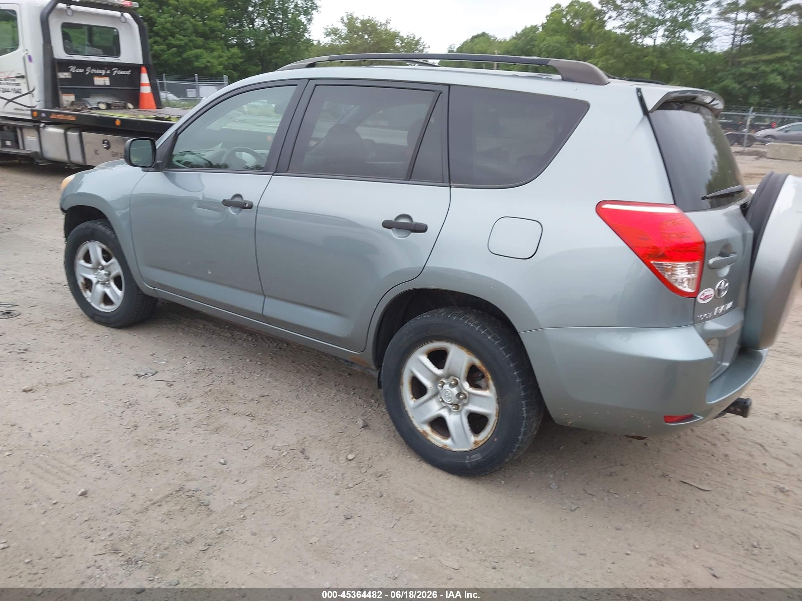 2008 Toyota Rav4   Gray vin: JTMBD33V385152715