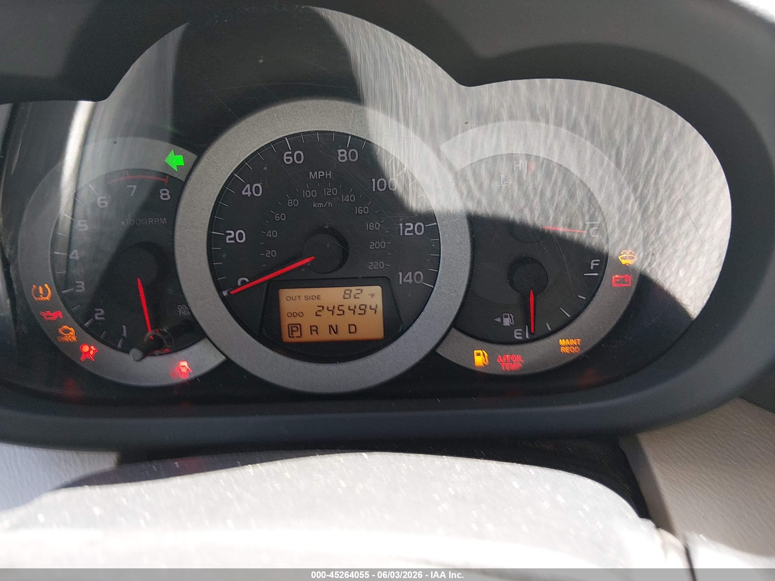 2008 Toyota Rav4   Белый vin: JTMBD33V385186654