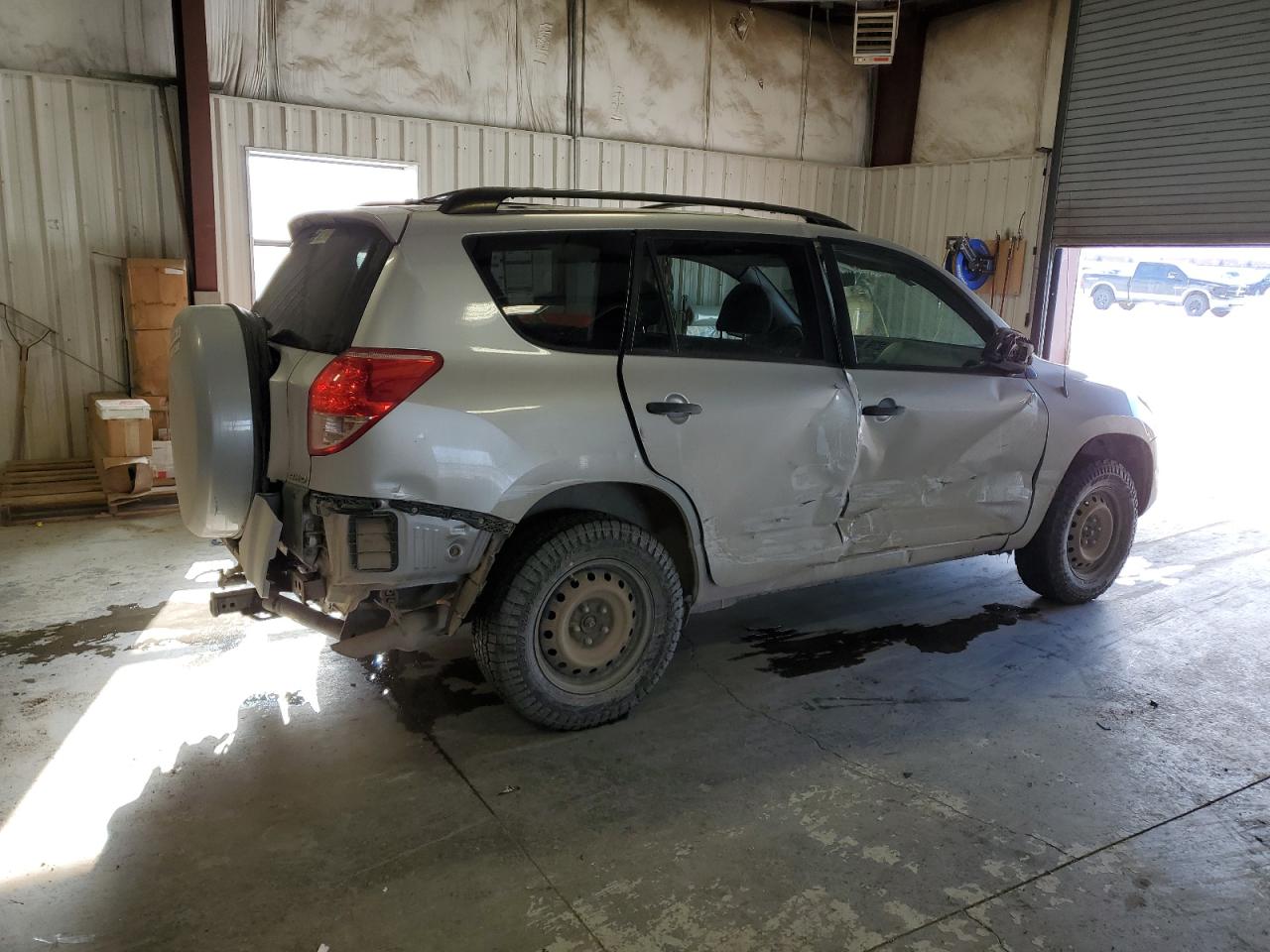2008 Toyota Rav4 Base Silver vin: JTMBD33V386065648