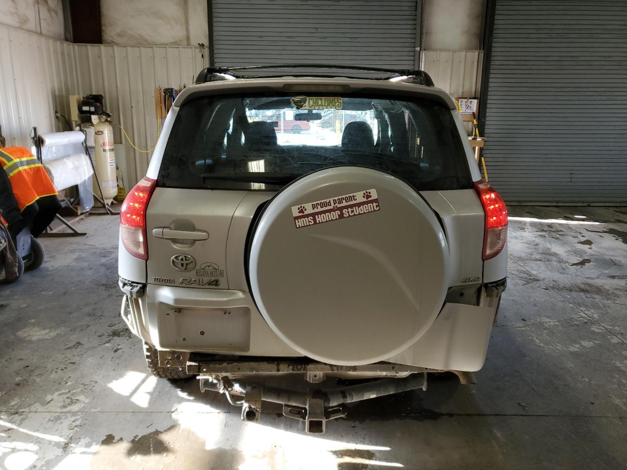 2008 Toyota Rav4 Base Silver vin: JTMBD33V386065648