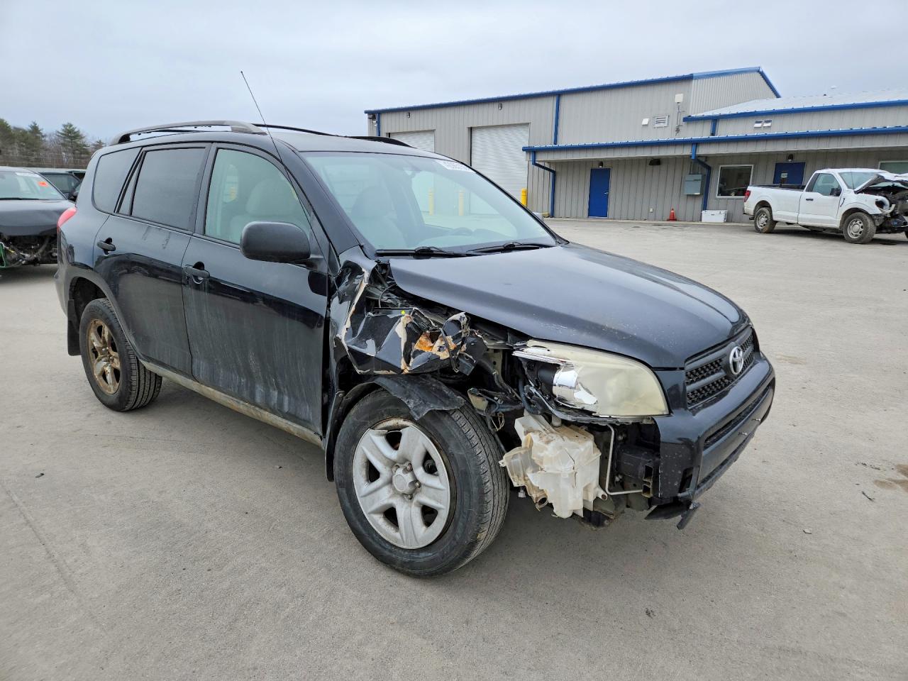 2008 Toyota Rav4 Base Black vin: JTMBD33V386067707