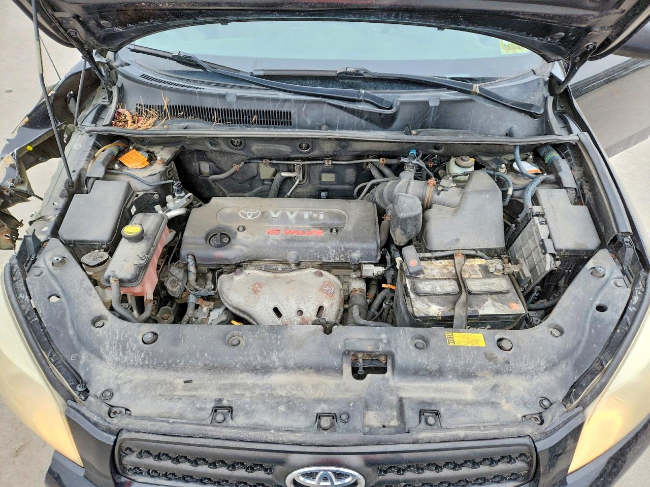 2008 Toyota Rav4 Base Black vin: JTMBD33V386067707