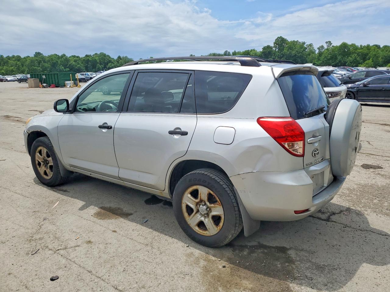 2008 Toyota Rav4 Base Silver vin: JTMBD33V386069327