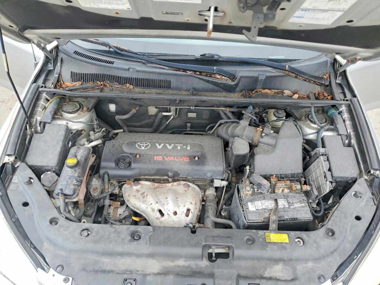 2008 Toyota Rav4 Base Silver vin: JTMBD33V386069327