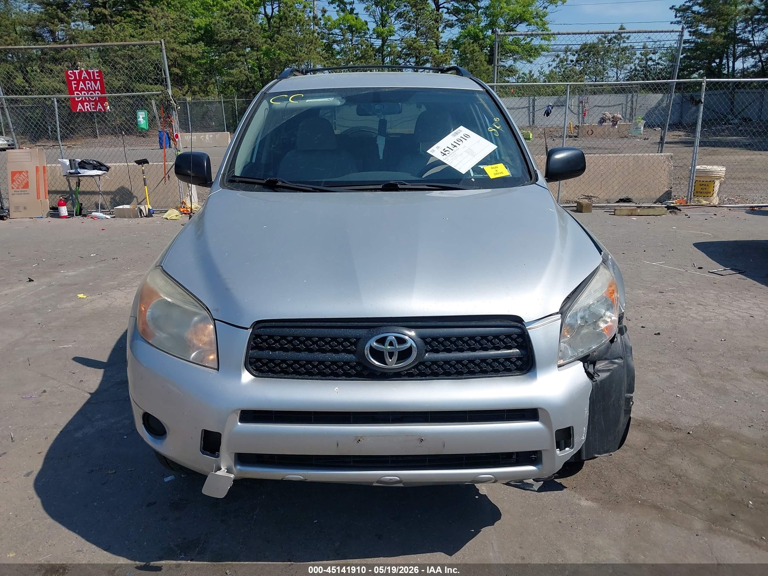 2008 Toyota Rav4 Silver vin: JTMBD33V386081025