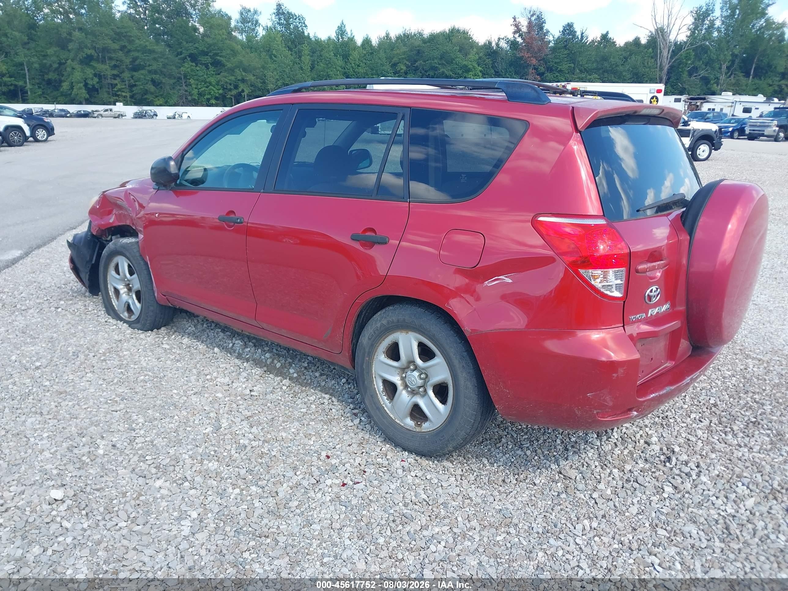 2006 Toyota Rav4   Red vin: JTMBD33V465026151