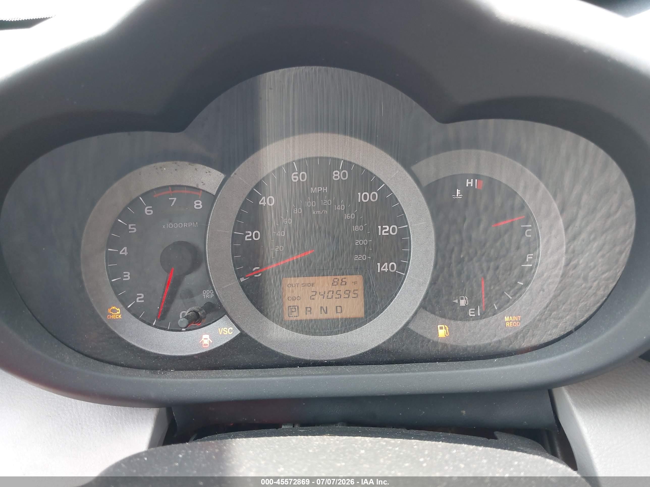 2006 Toyota Rav4   Silver vin: JTMBD33V465034797