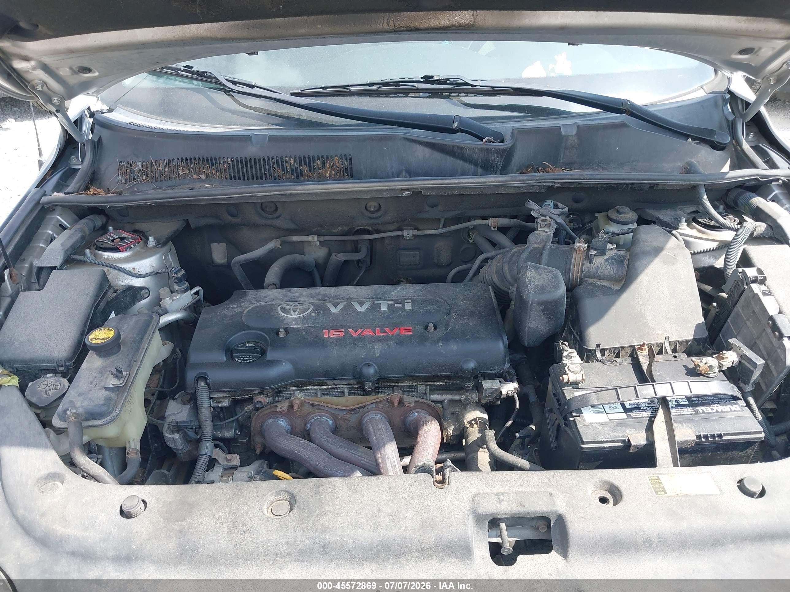 2006 Toyota Rav4   Silver vin: JTMBD33V465034797