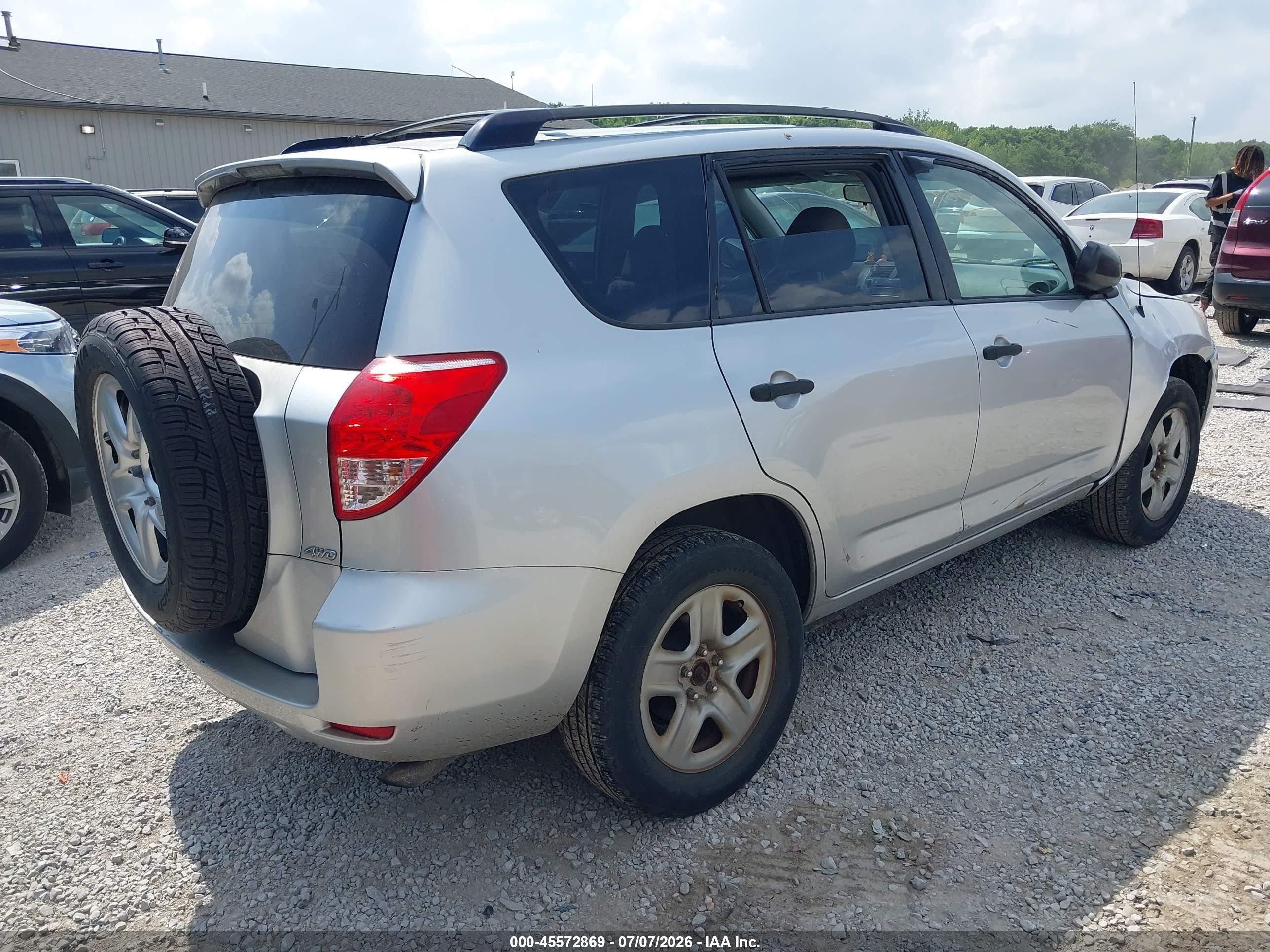 2006 Toyota Rav4   Silver vin: JTMBD33V465034797