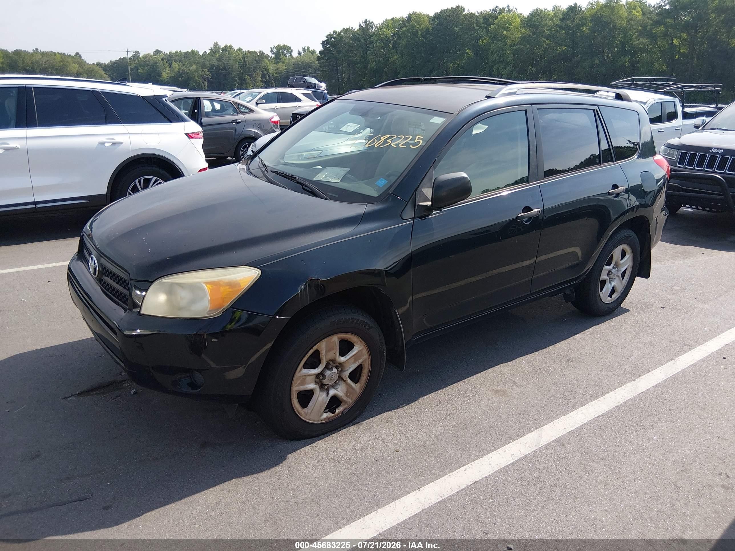 2006 Toyota Rav4   Black vin: JTMBD33V466010820