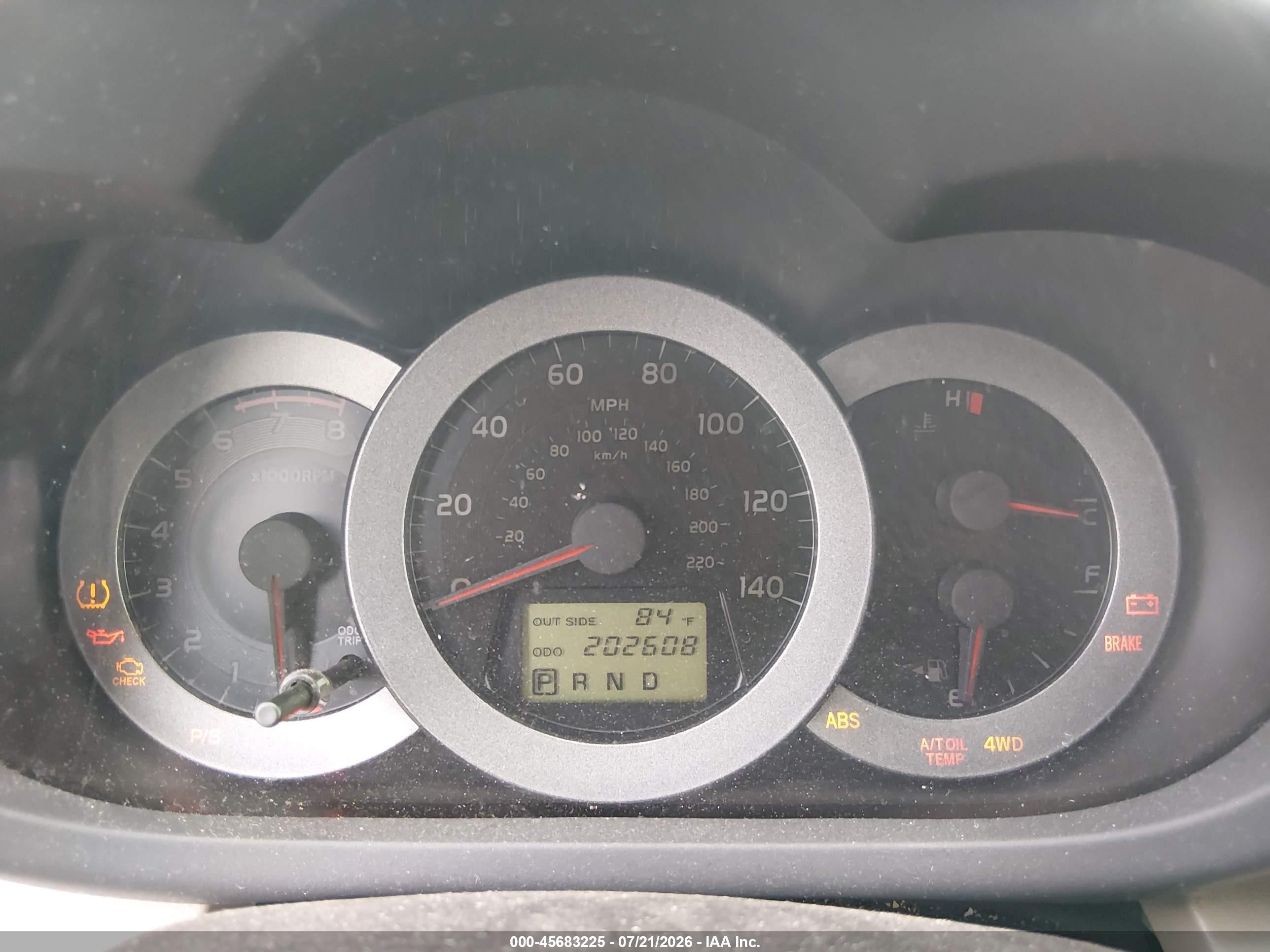 2006 Toyota Rav4   Black vin: JTMBD33V466010820