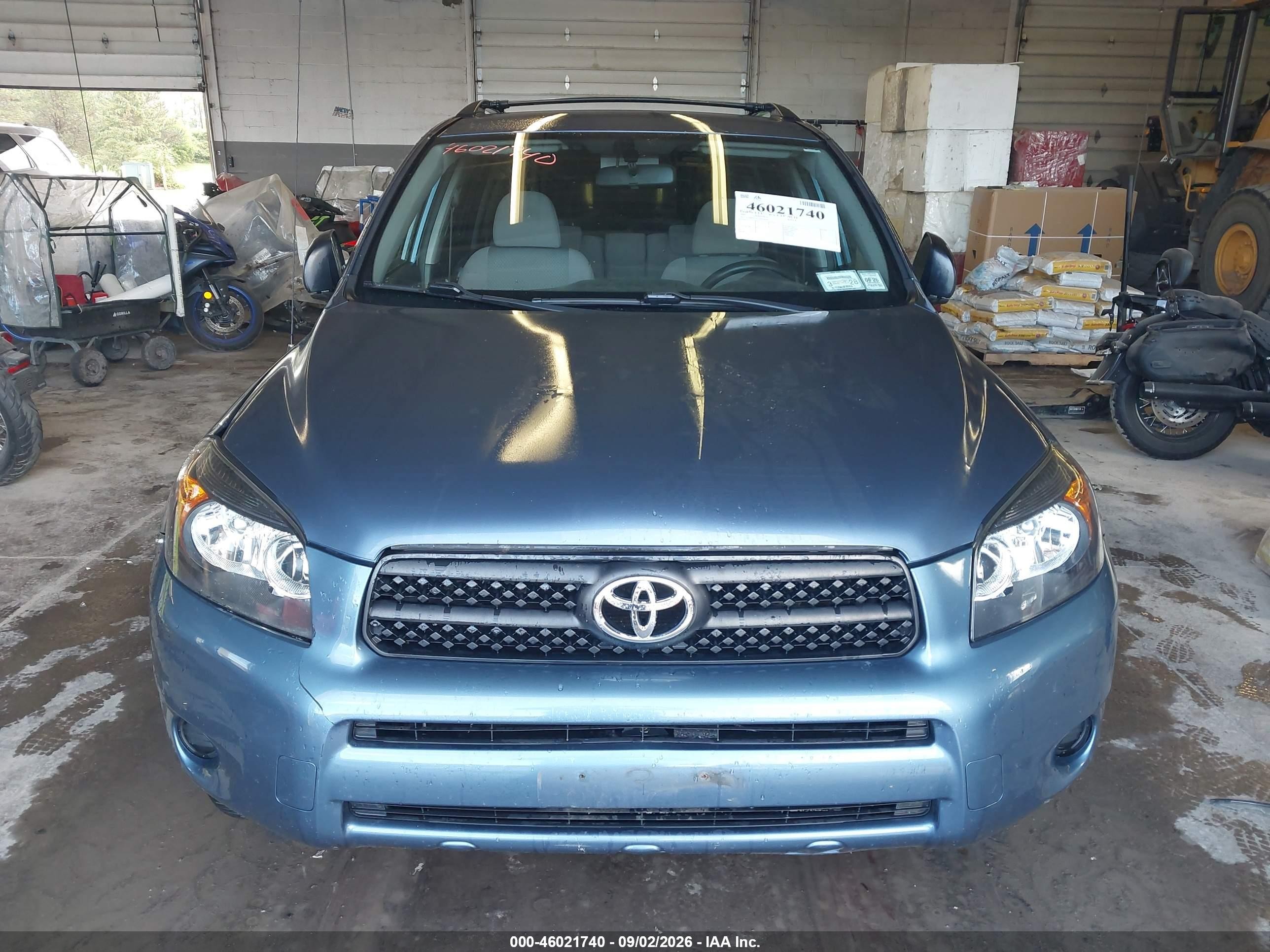 2007 Toyota Rav4   Blue vin: JTMBD33V475070636