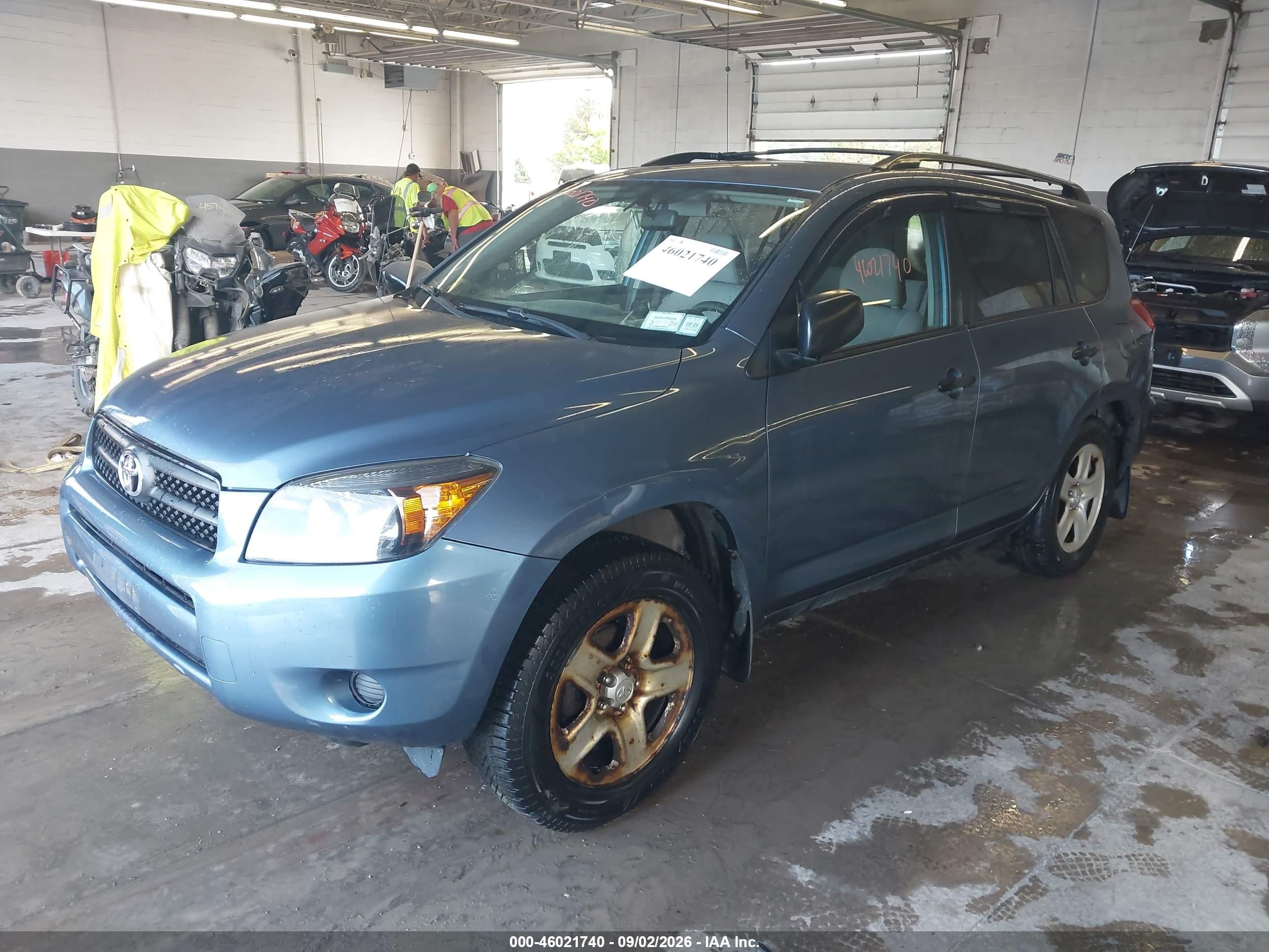 2007 Toyota Rav4   Blue vin: JTMBD33V475070636