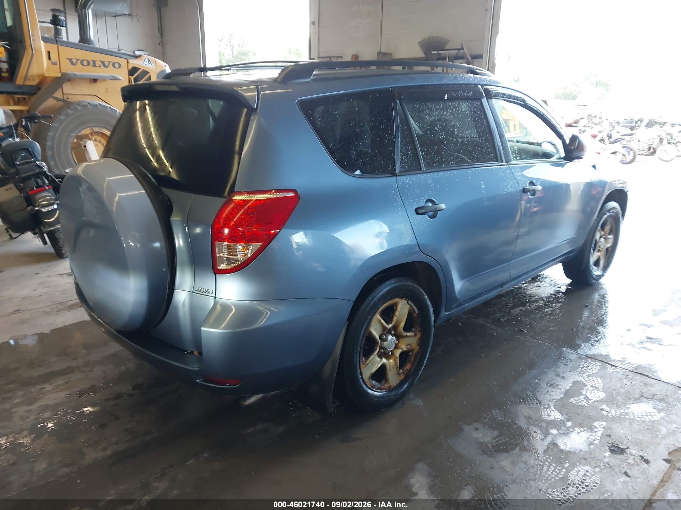 2007 Toyota Rav4   Blue vin: JTMBD33V475070636