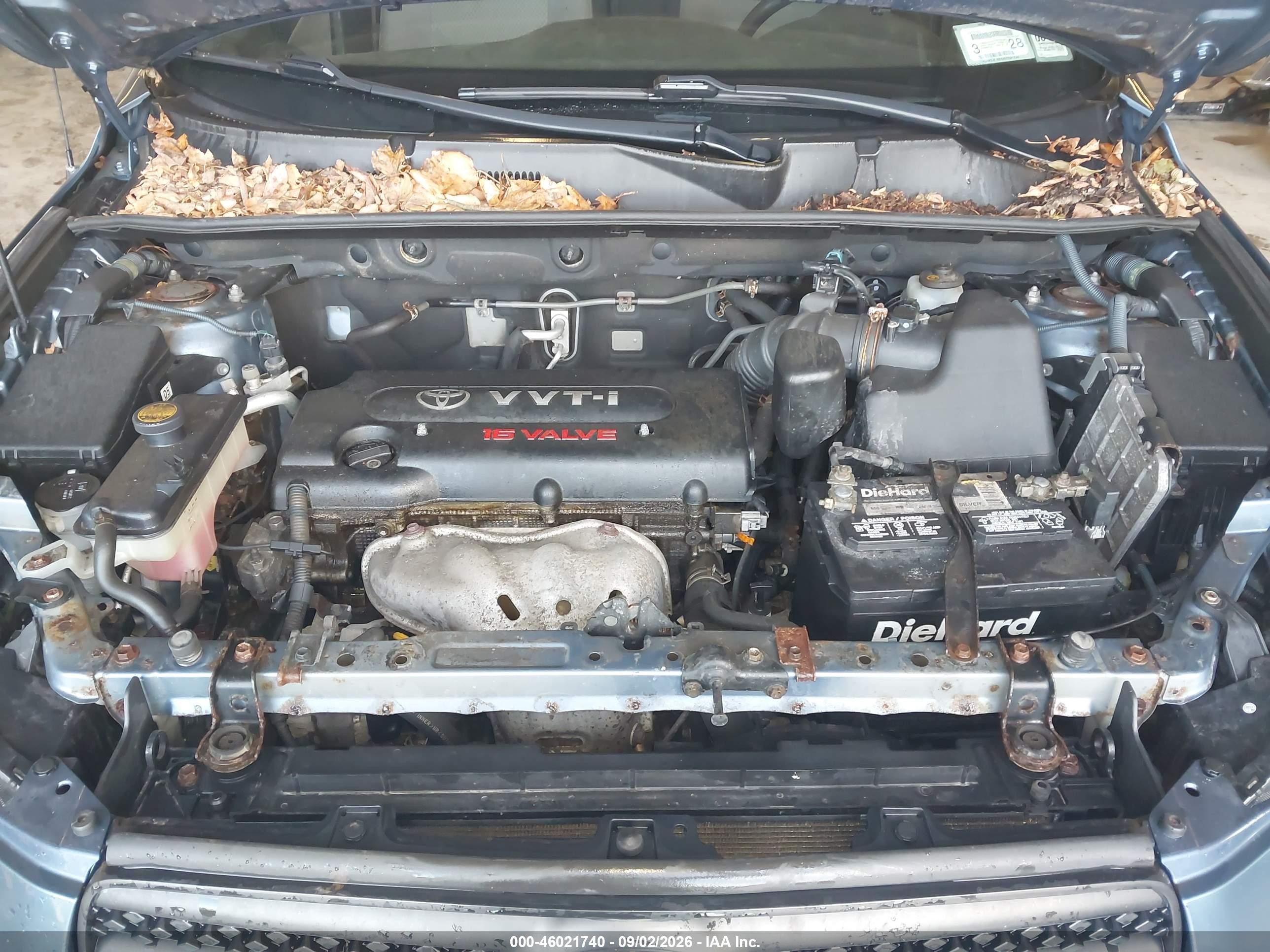 2007 Toyota Rav4   Blue vin: JTMBD33V475070636