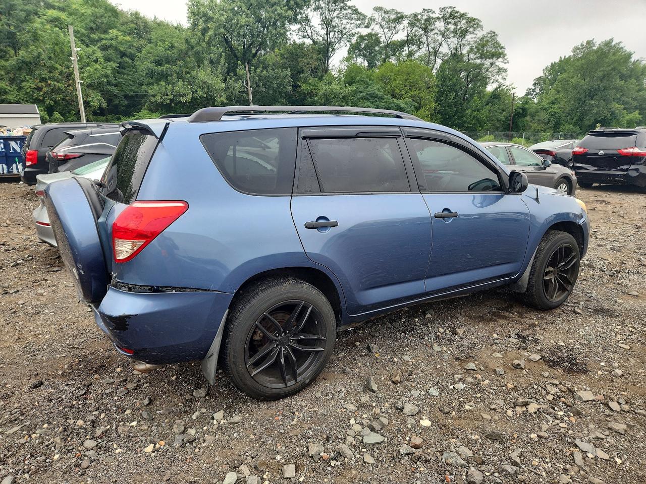 2007 Toyota Rav4 Base Синий vin: JTMBD33V475118569