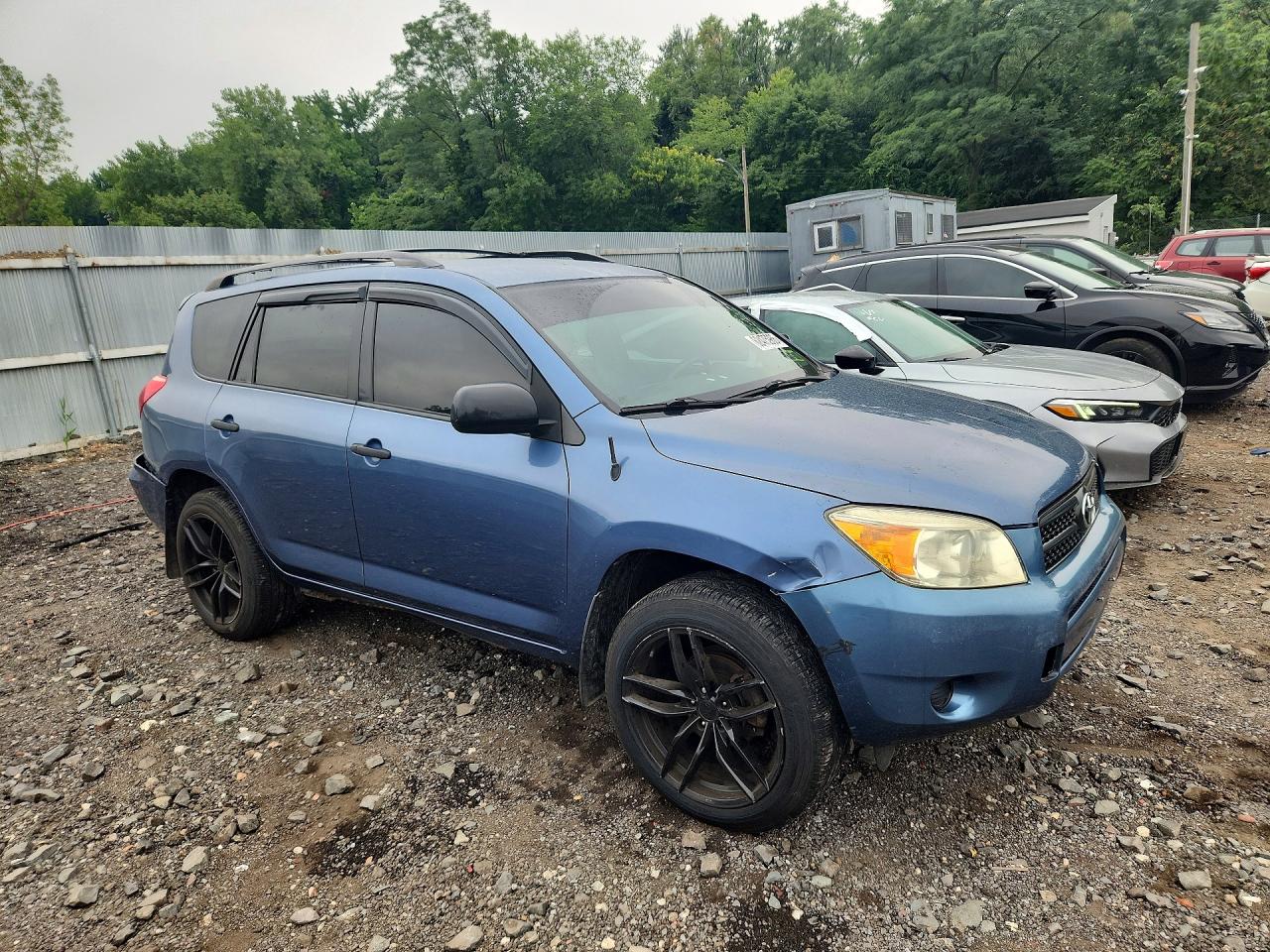 2007 Toyota Rav4 Base Синий vin: JTMBD33V475118569