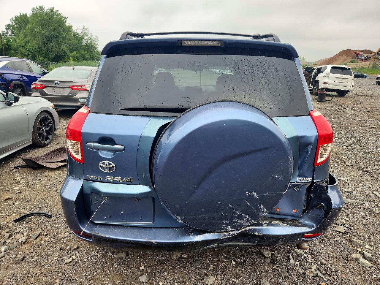 2007 Toyota Rav4 Base Синий vin: JTMBD33V475118569