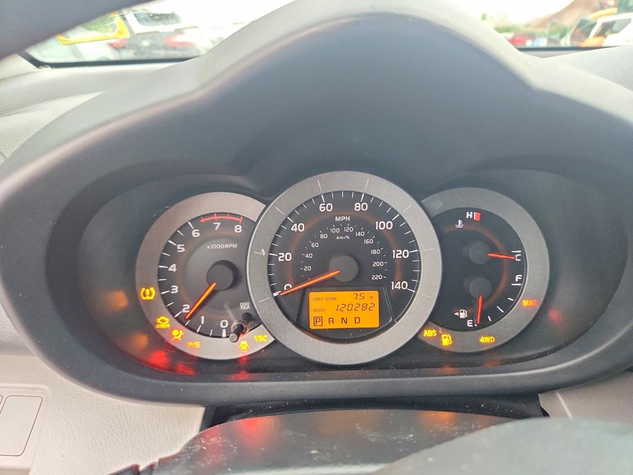2007 Toyota Rav4 Base Синий vin: JTMBD33V475118569