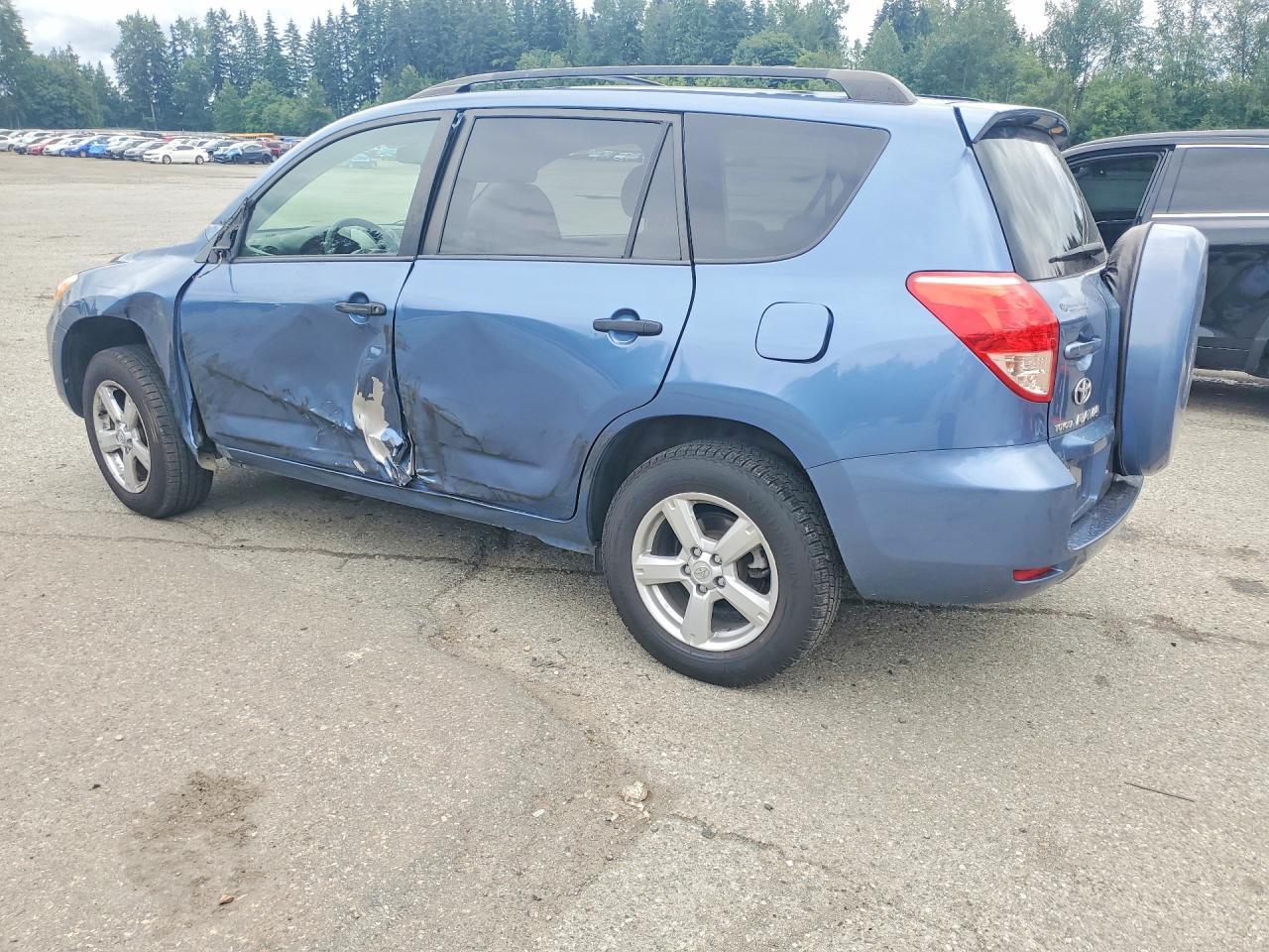 2007 Toyota Rav4 Base Blue vin: JTMBD33V476023164