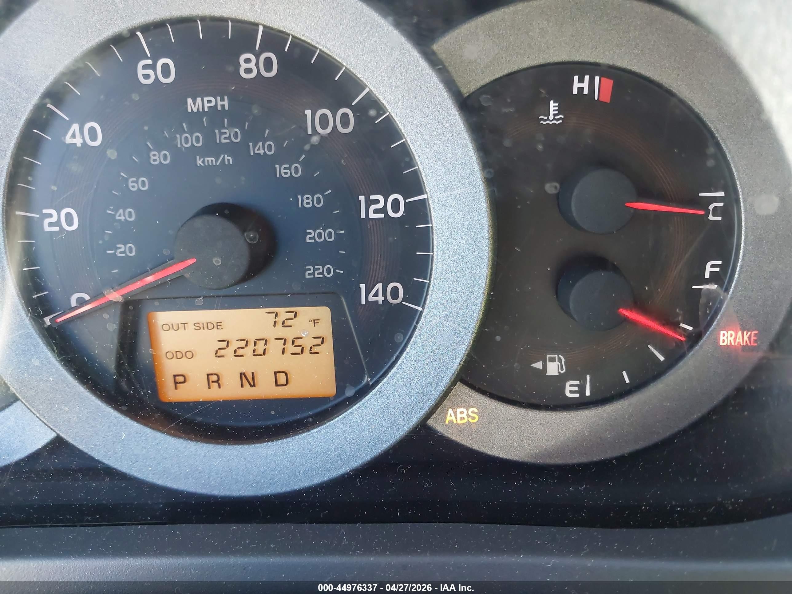 2007 Toyota Rav4   Black vin: JTMBD33V476039381