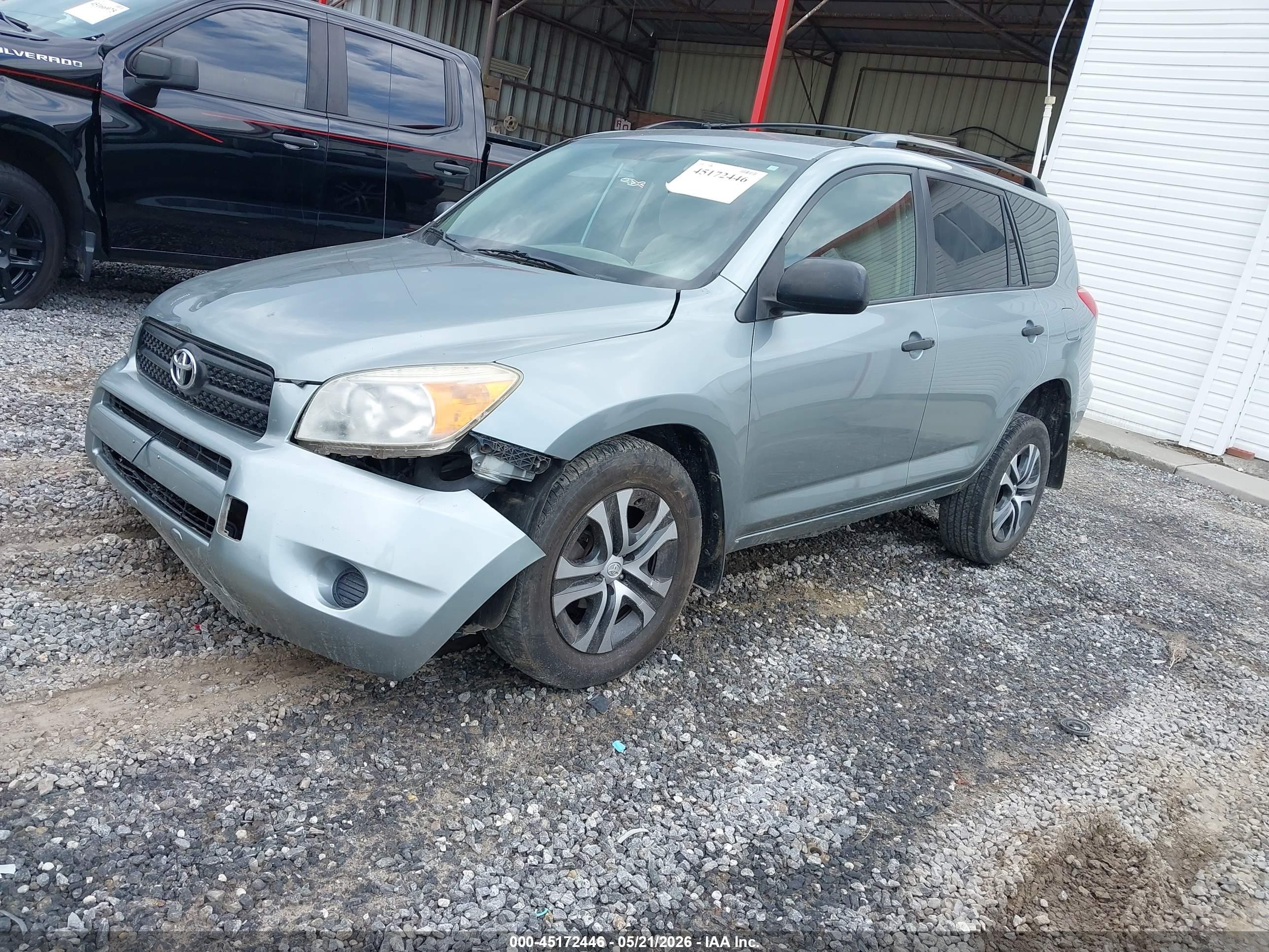 2007 Toyota Rav4   Green vin: JTMBD33V476044189