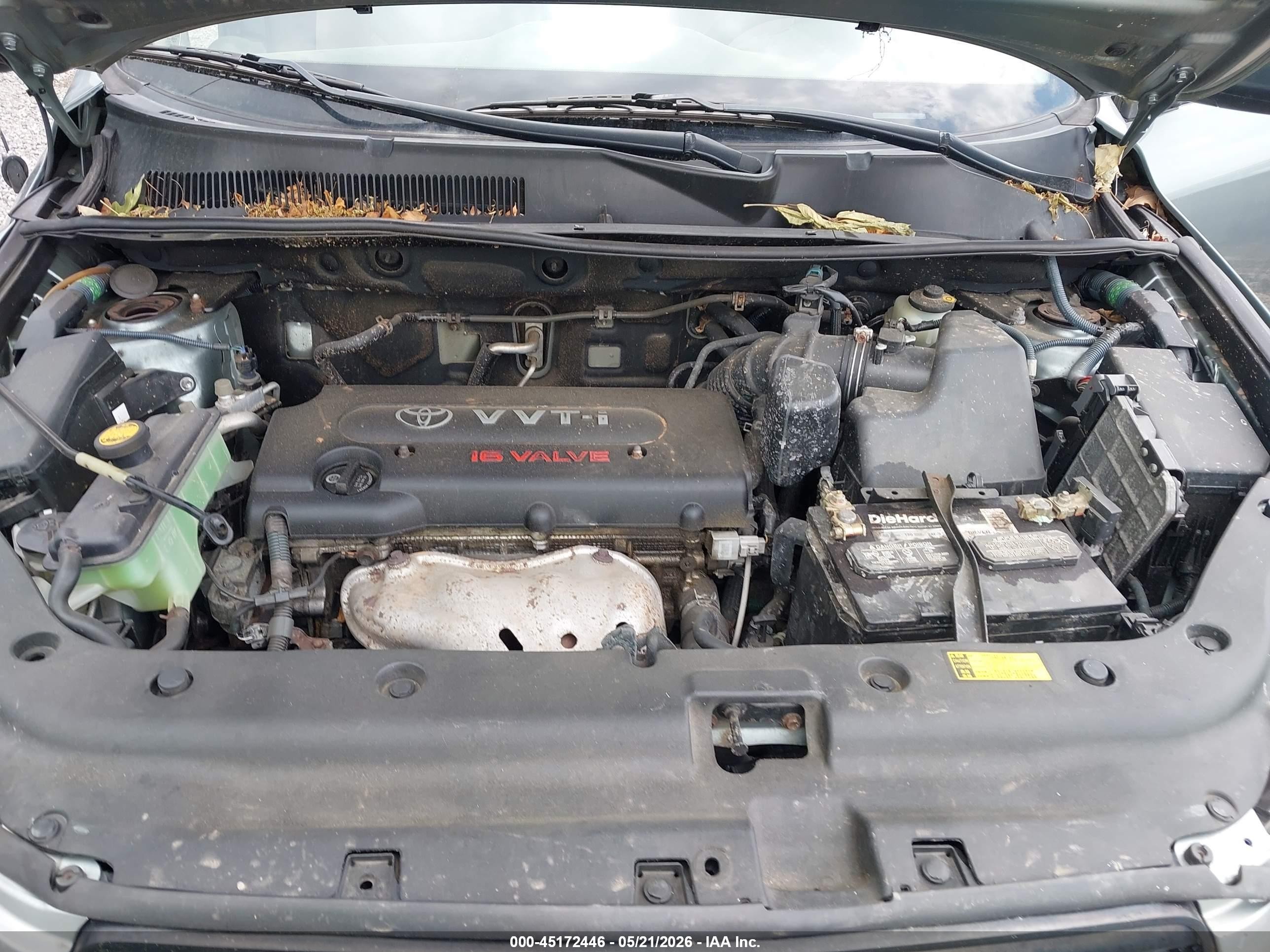 2007 Toyota Rav4   Green vin: JTMBD33V476044189