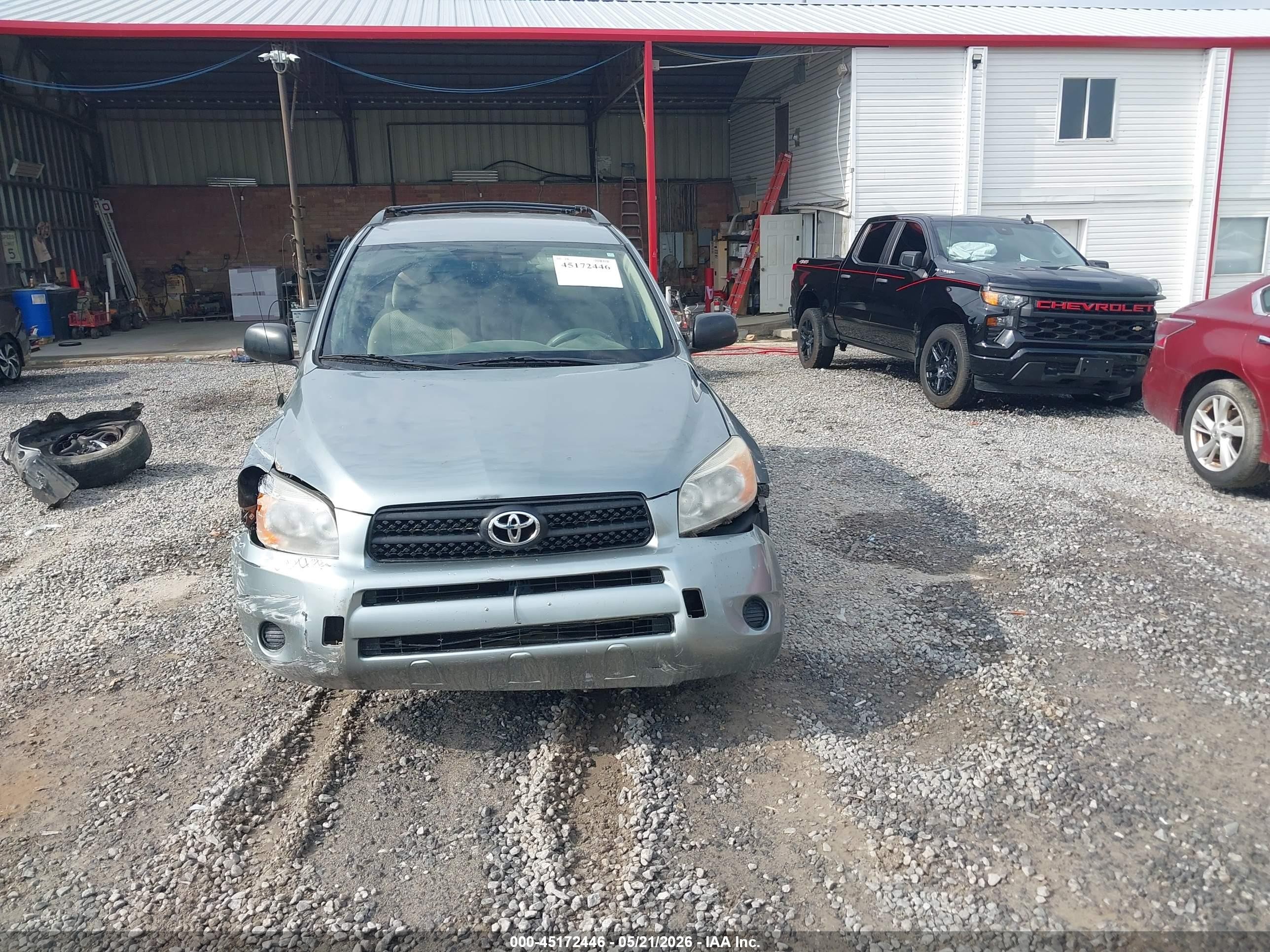2007 Toyota Rav4   Green vin: JTMBD33V476044189