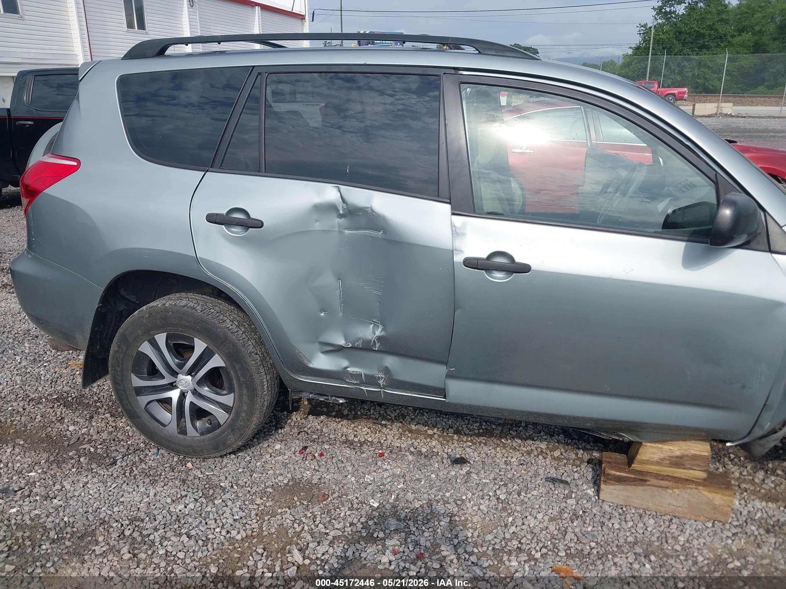 2007 Toyota Rav4   Green vin: JTMBD33V476044189